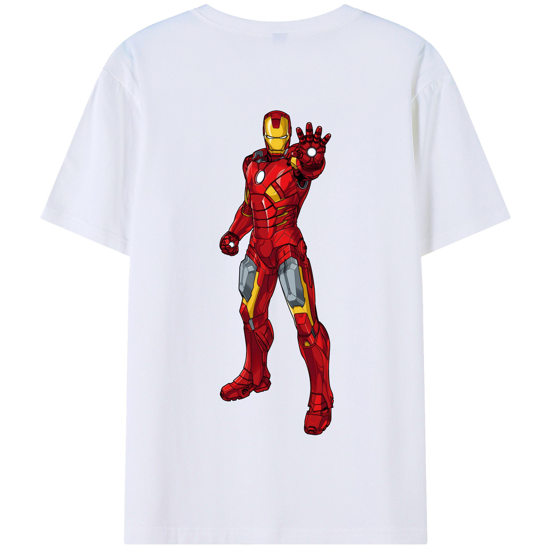 （画像用） アベンジャーズ The Avengers 綿100％半袖Tシャツ（背面プリント）