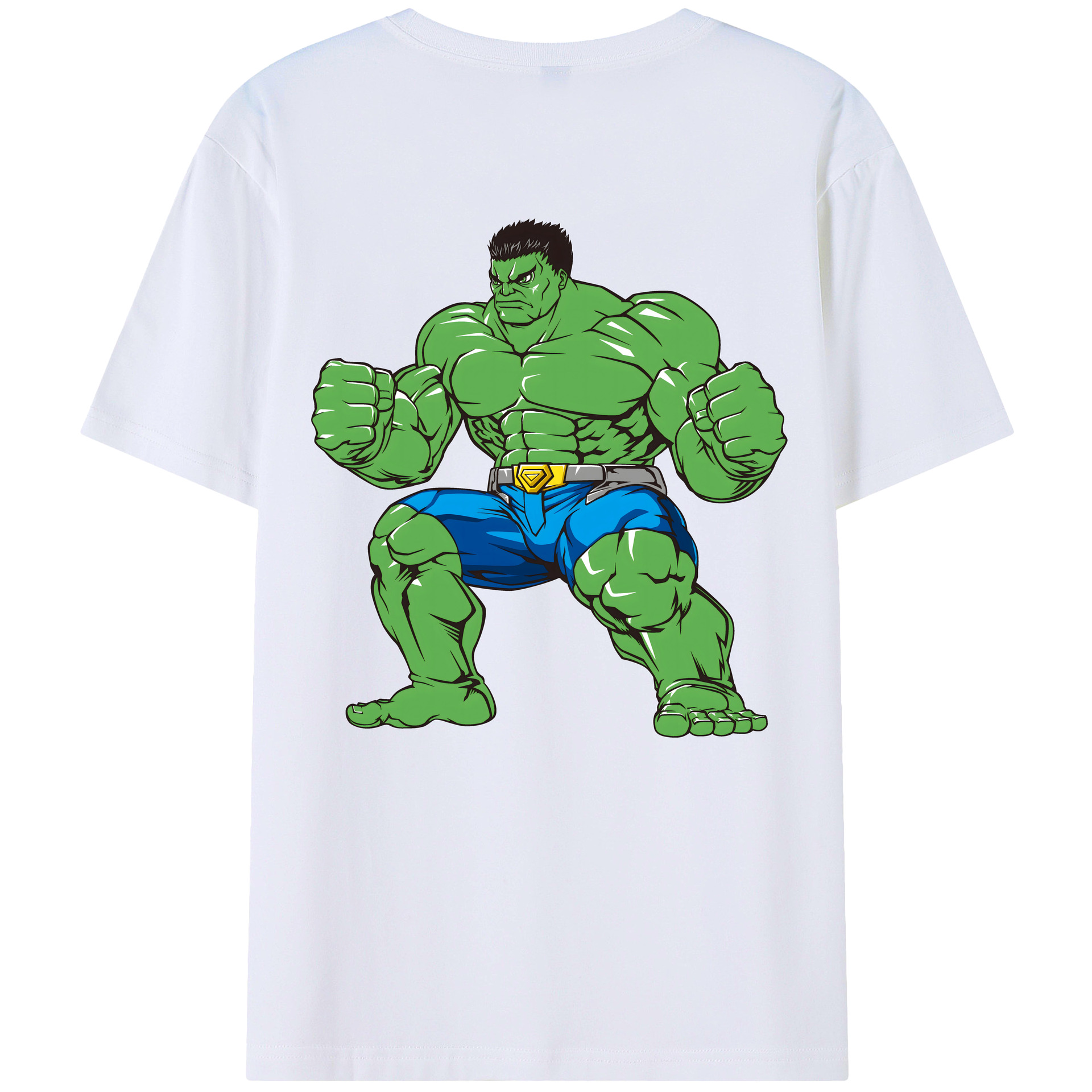 （画像用） アベンジャーズ The Avengers 綿100％半袖Tシャツ（背面プリント）