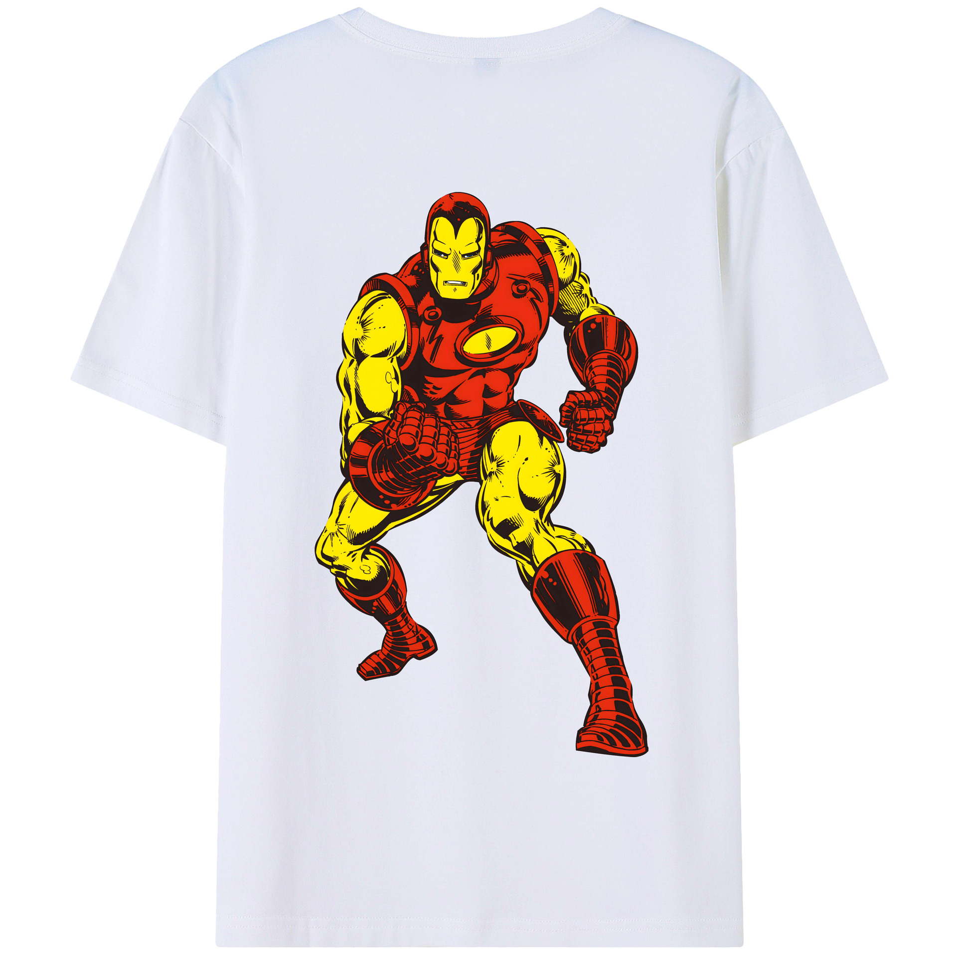 （画像用） アベンジャーズ The Avengers 綿100％半袖Tシャツ（背面プリント）