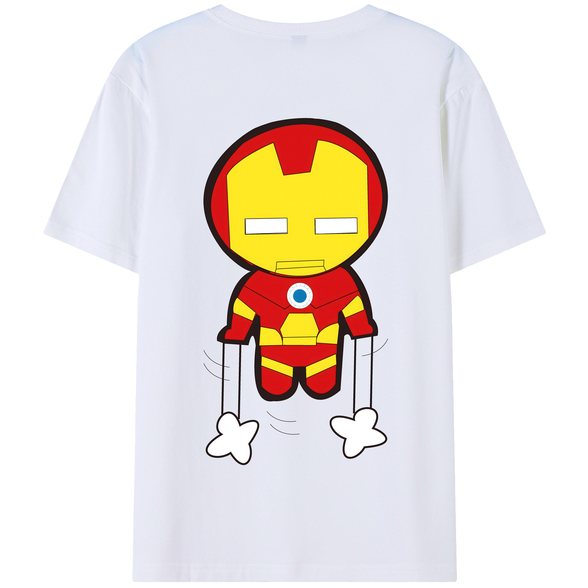 （画像用） アベンジャーズ The Avengers 綿100％半袖Tシャツ（背面プリント）