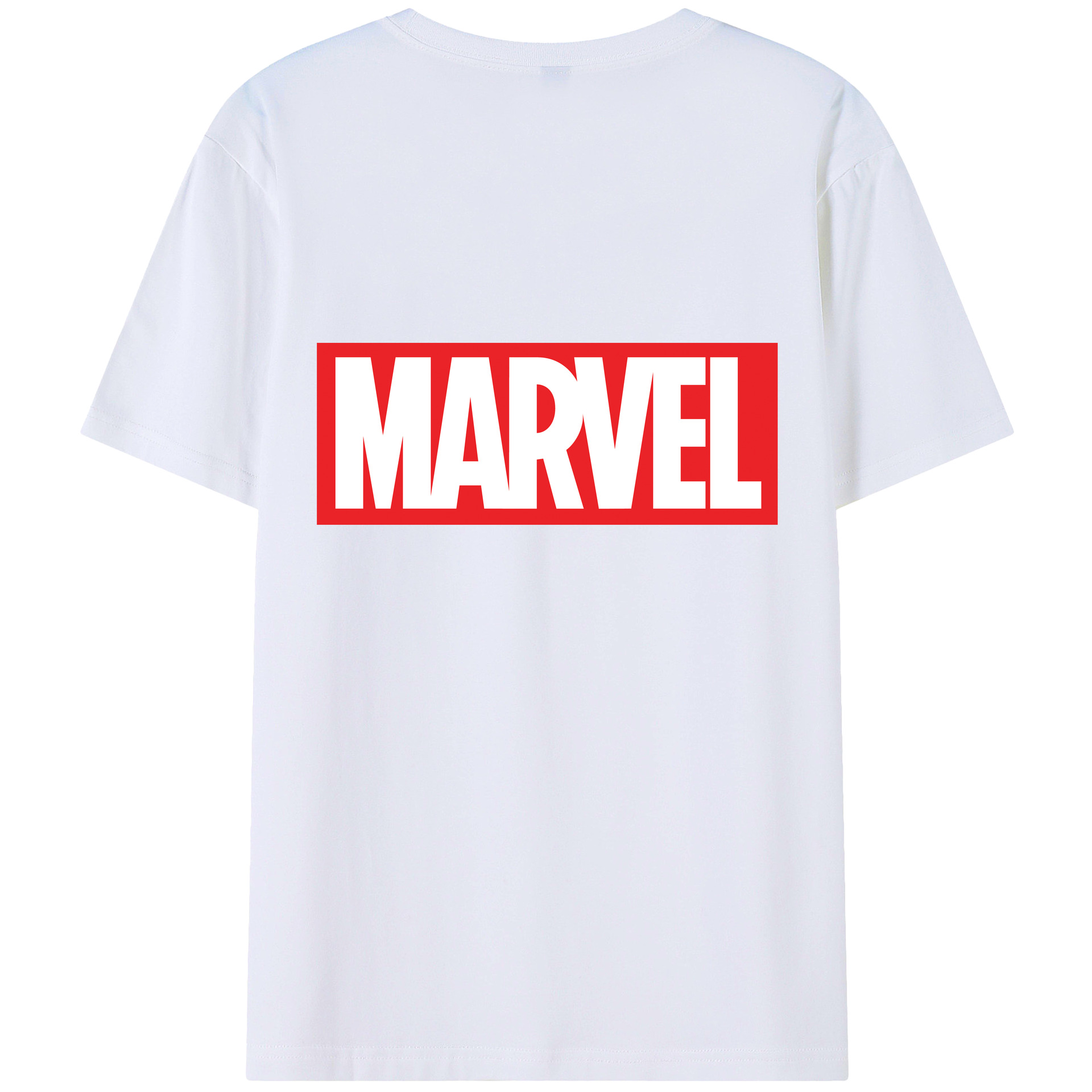 （画像用） アベンジャーズ The Avengers 綿100％半袖Tシャツ（背面プリント）