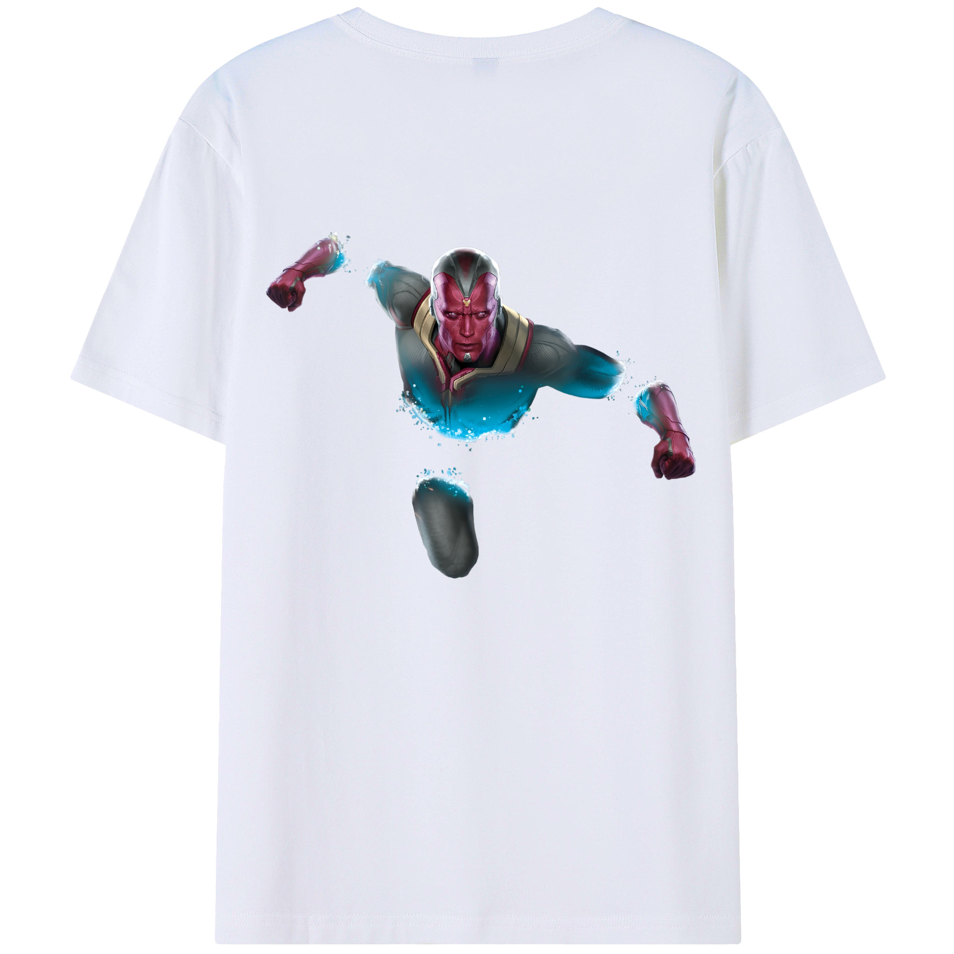 （画像用） アベンジャーズ The Avengers 綿100％半袖Tシャツ（背面プリント）