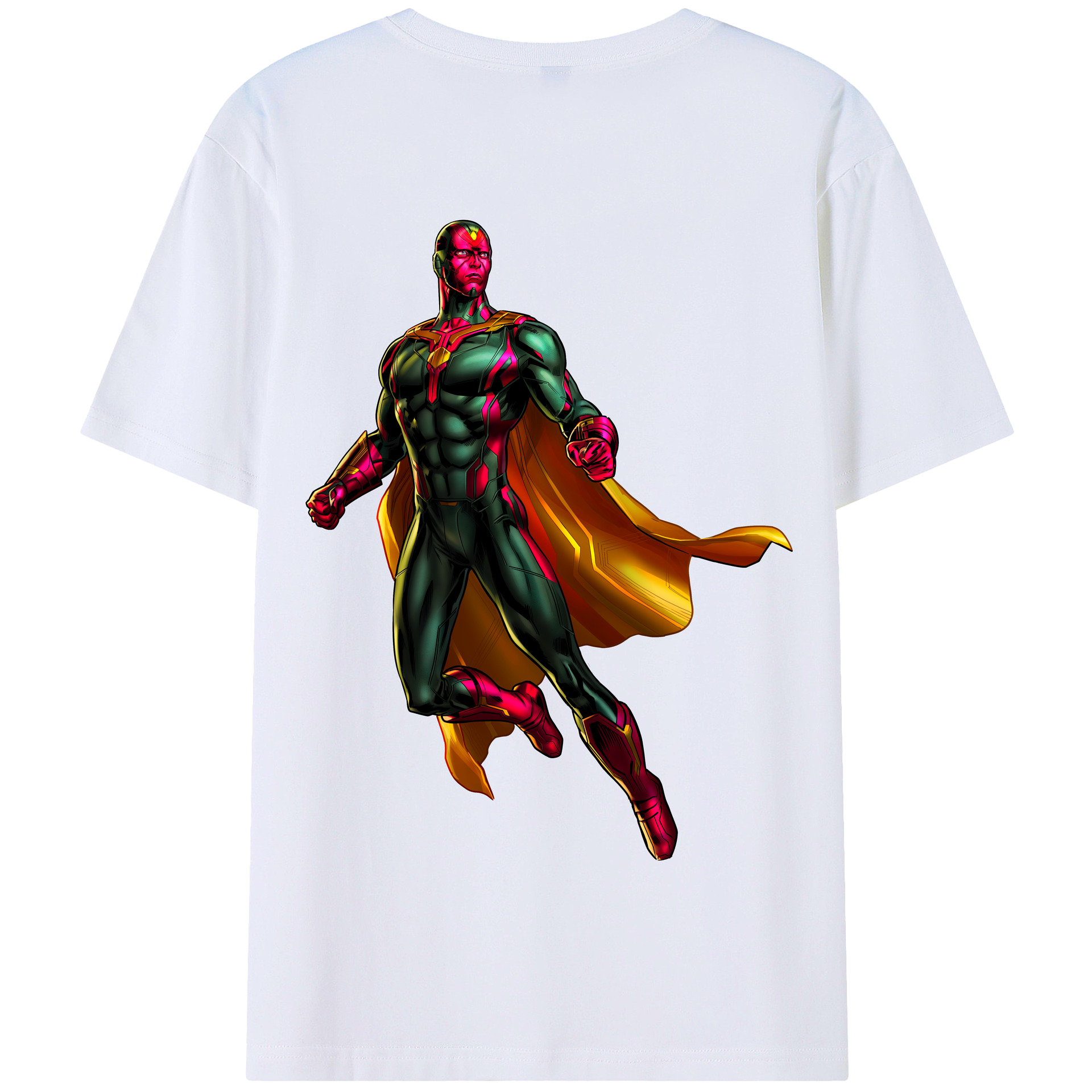 （画像用） アベンジャーズ The Avengers 綿100％半袖Tシャツ（背面プリント）