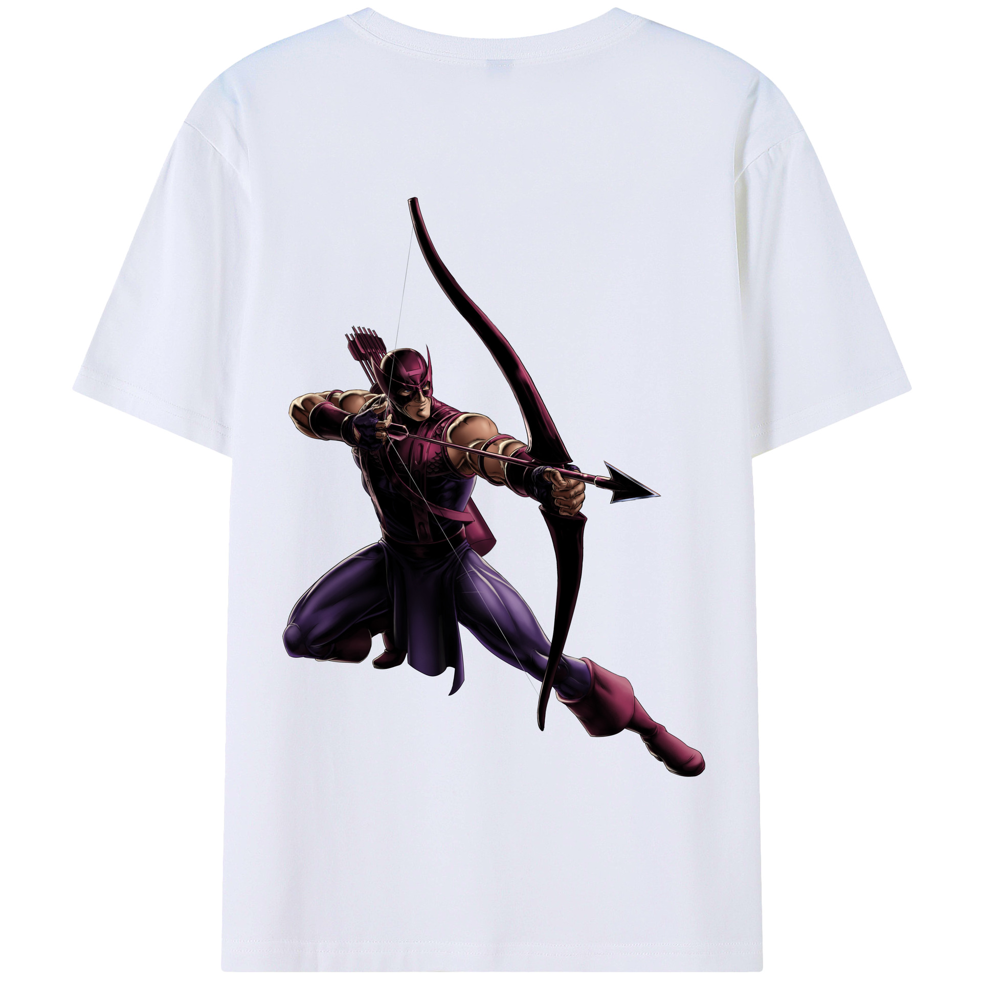 （画像用） アベンジャーズ The Avengers 綿100％半袖Tシャツ（背面プリント）