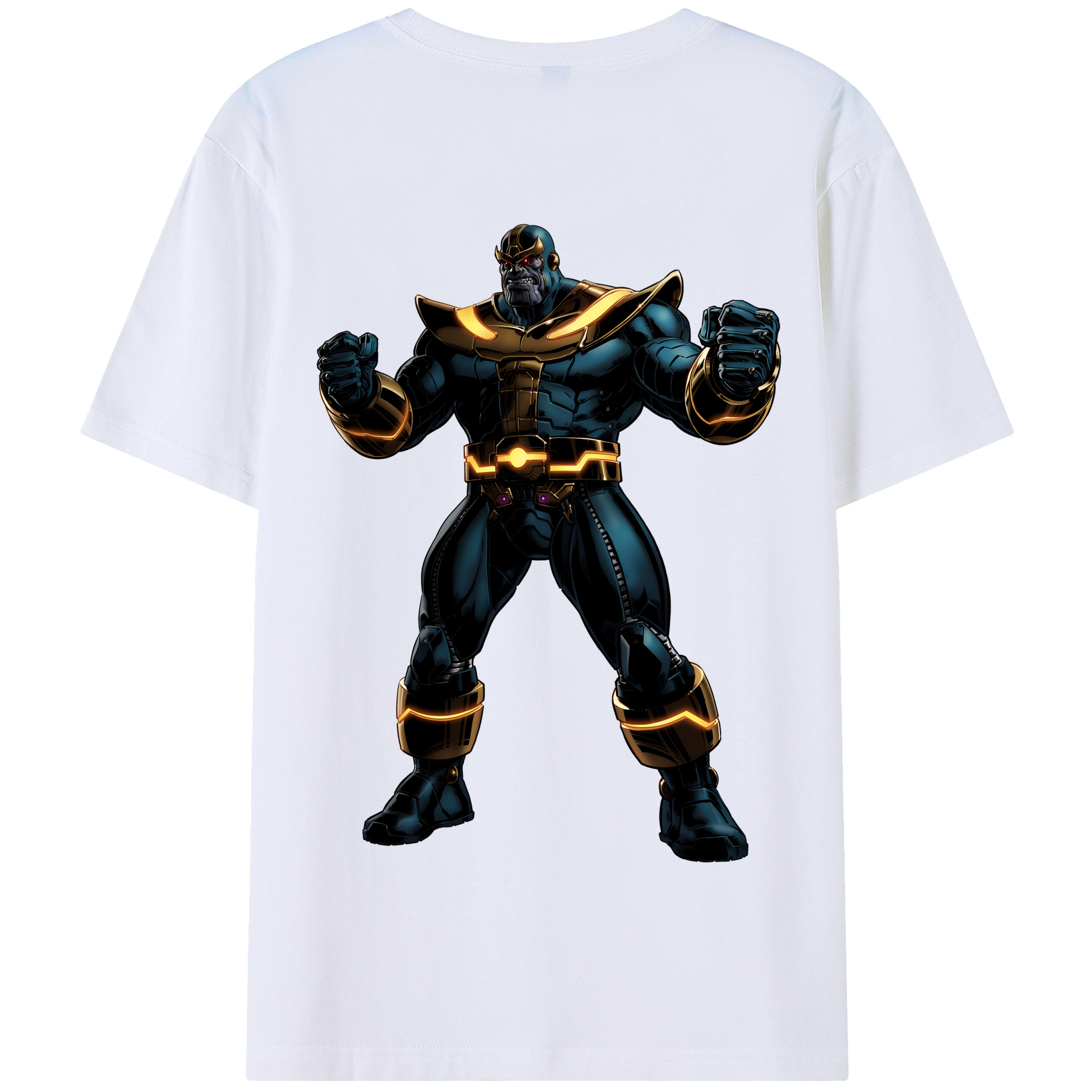 （画像用） アベンジャーズ The Avengers 綿100％半袖Tシャツ（背面プリント）