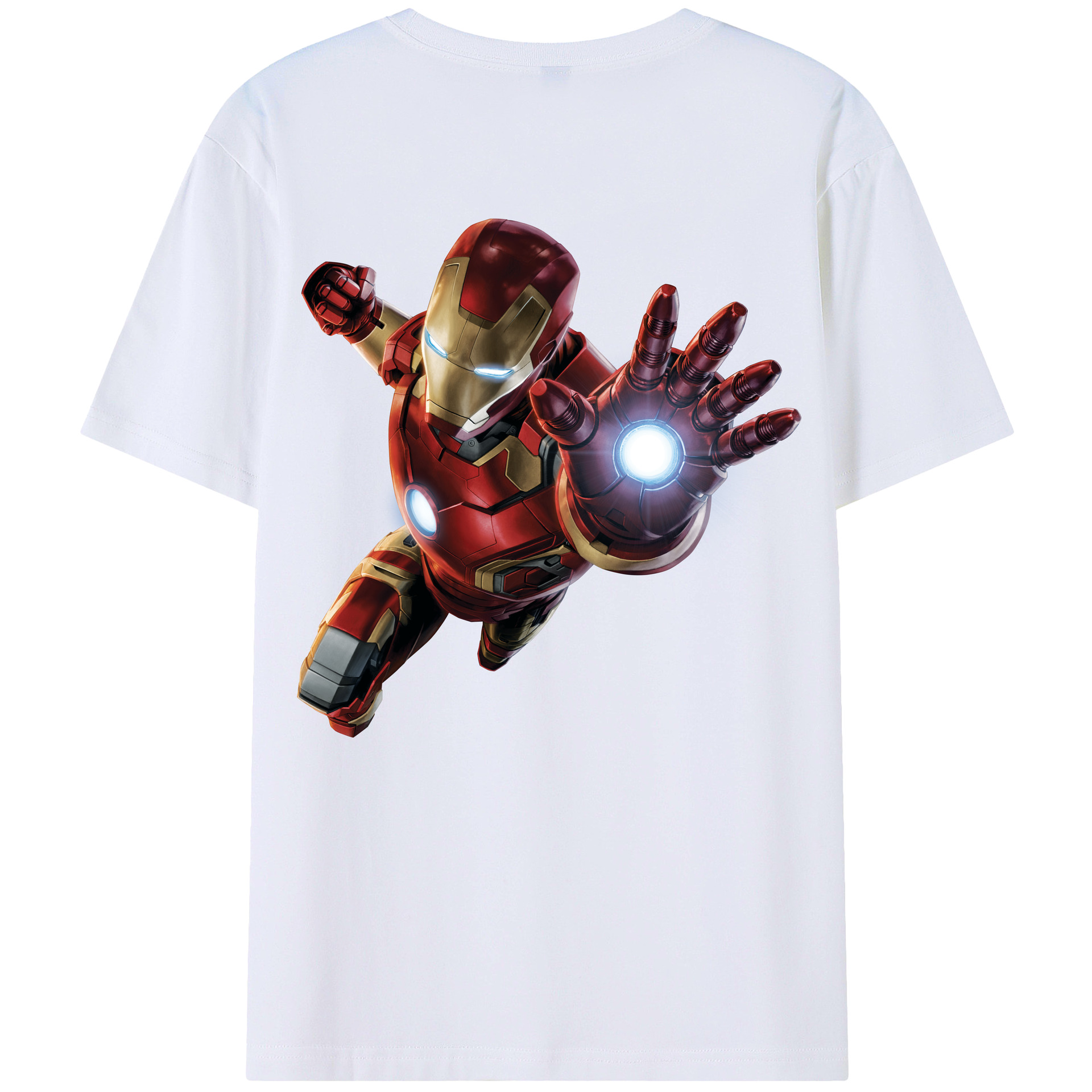 （画像用） アベンジャーズ The Avengers 綿100％半袖Tシャツ（背面プリント）