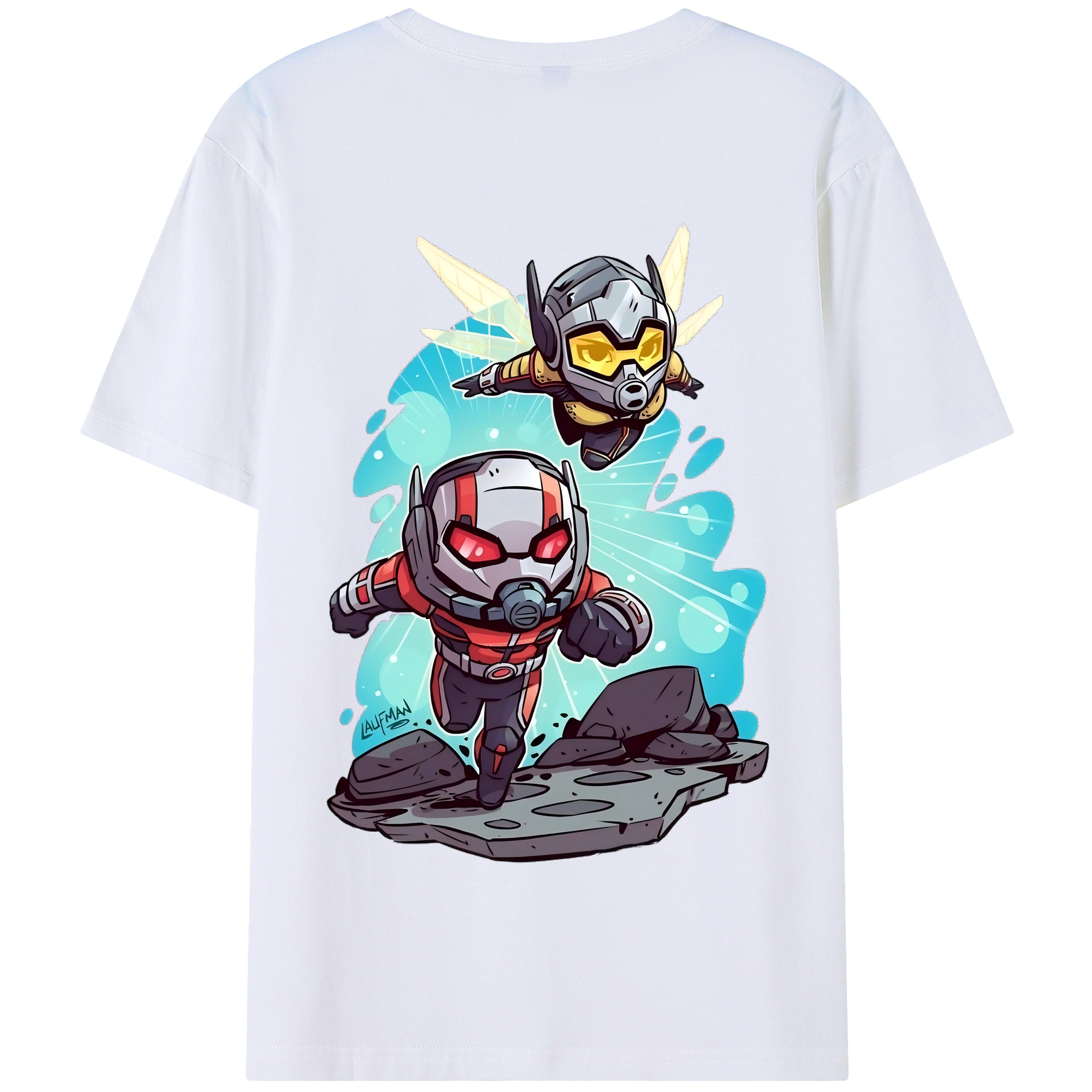 （画像用） アベンジャーズ The Avengers 綿100％半袖Tシャツ（背面プリント）