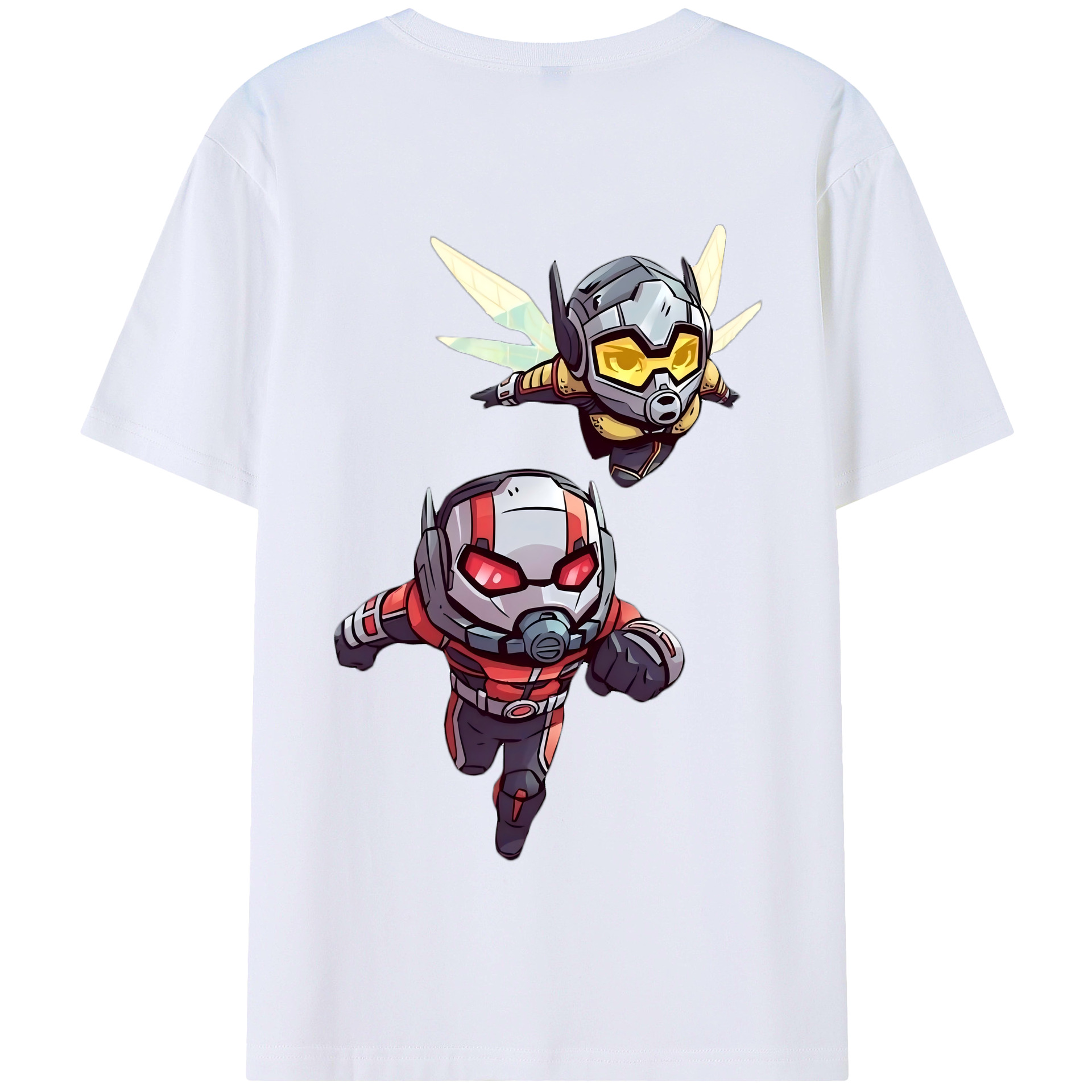 （画像用） アベンジャーズ The Avengers 綿100％半袖Tシャツ（背面プリント）