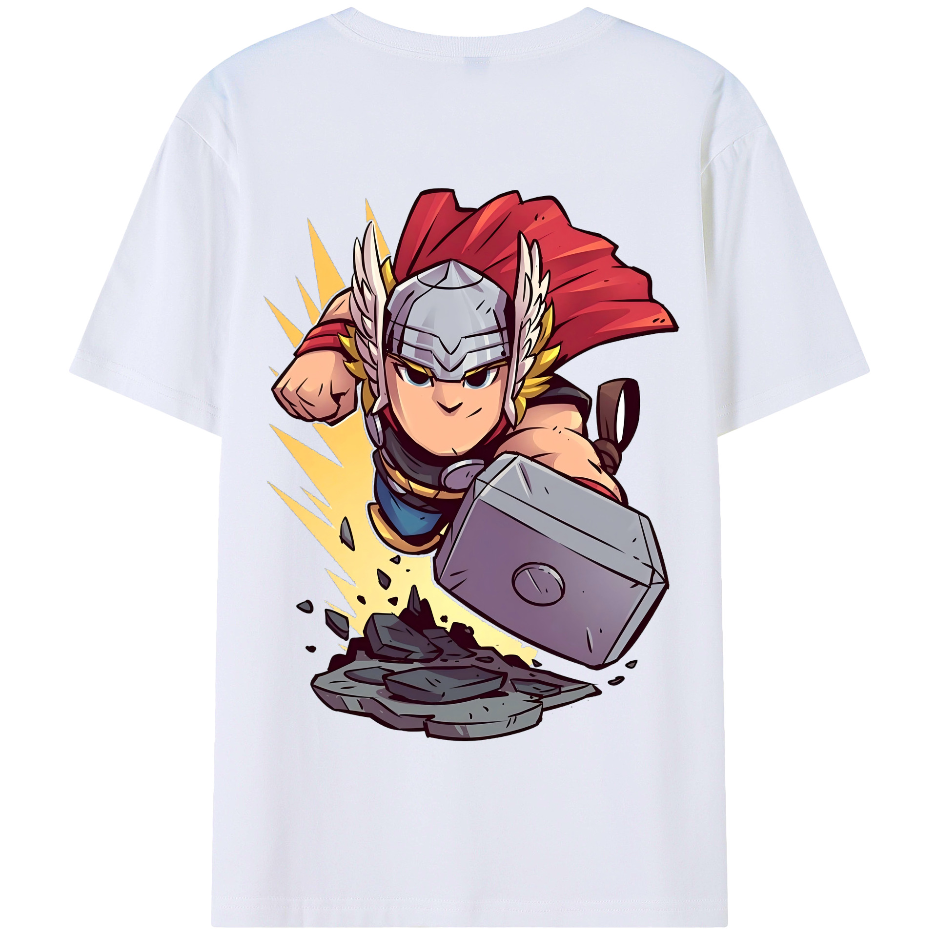 （画像用） アベンジャーズ The Avengers 綿100％半袖Tシャツ（背面プリント）