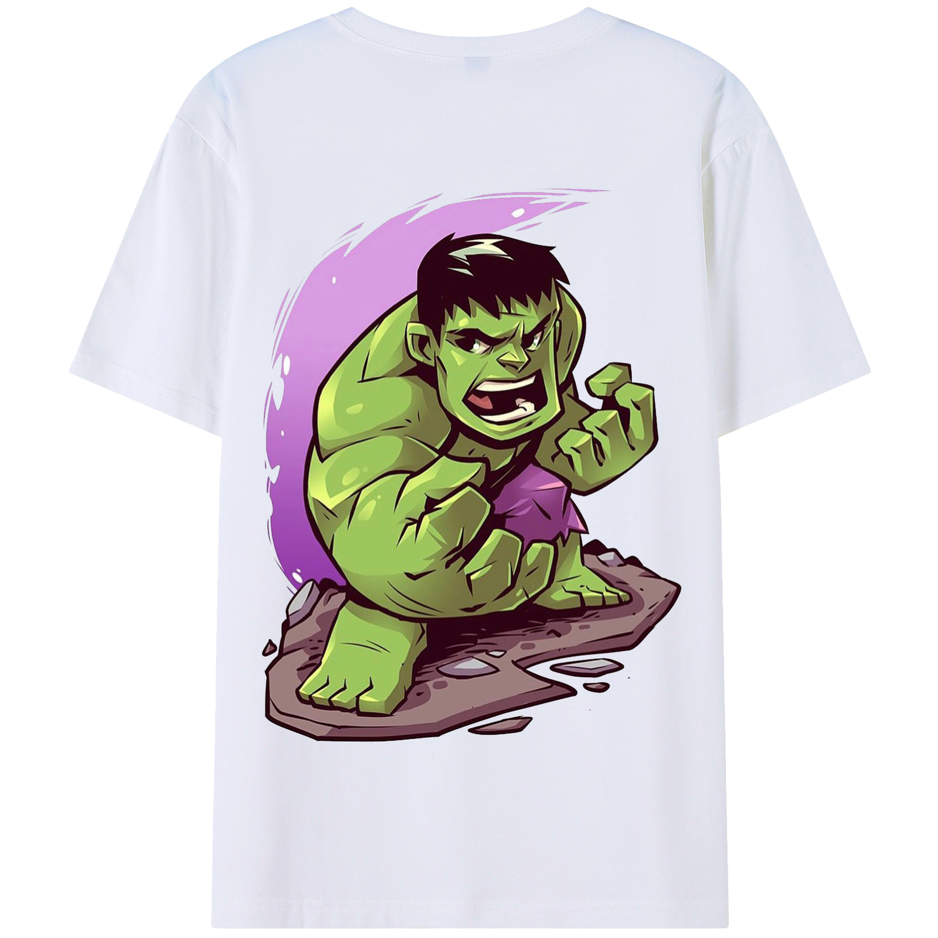（画像用） アベンジャーズ The Avengers 綿100％半袖Tシャツ（背面プリント）