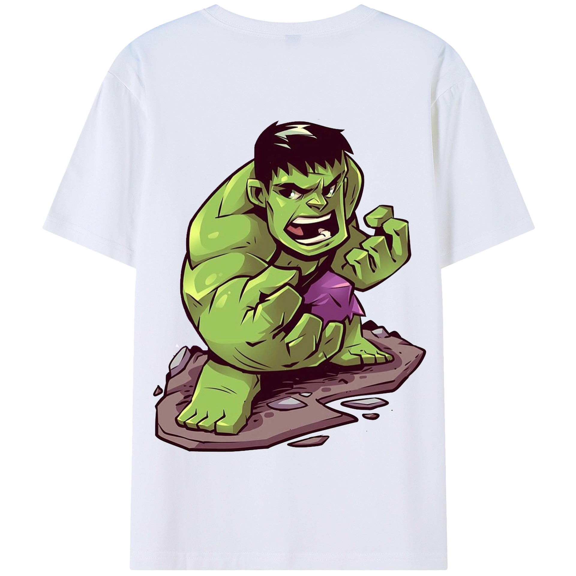 （画像用） アベンジャーズ The Avengers 綿100％半袖Tシャツ（背面プリント）