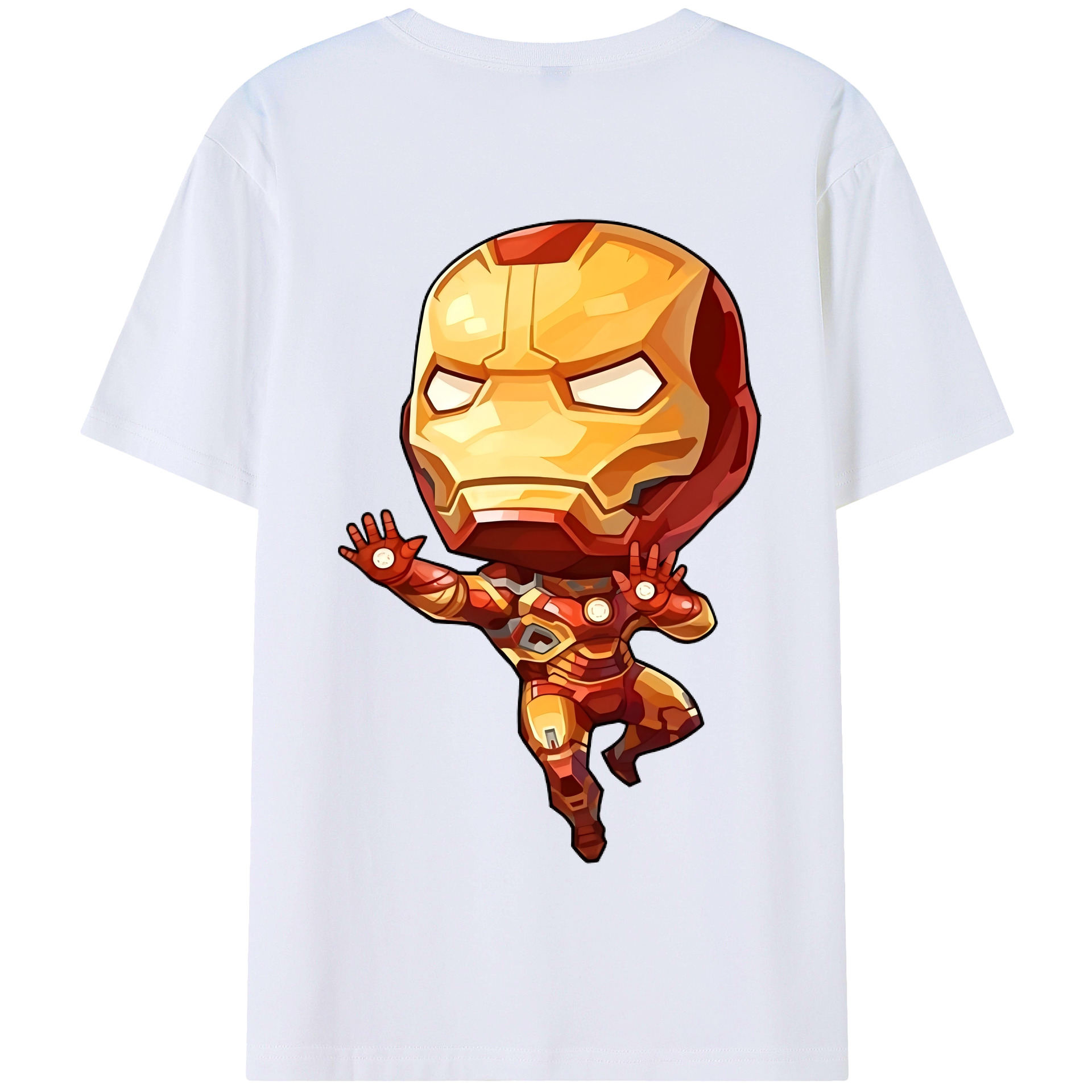 （画像用） アベンジャーズ The Avengers 綿100％半袖Tシャツ（背面プリント）