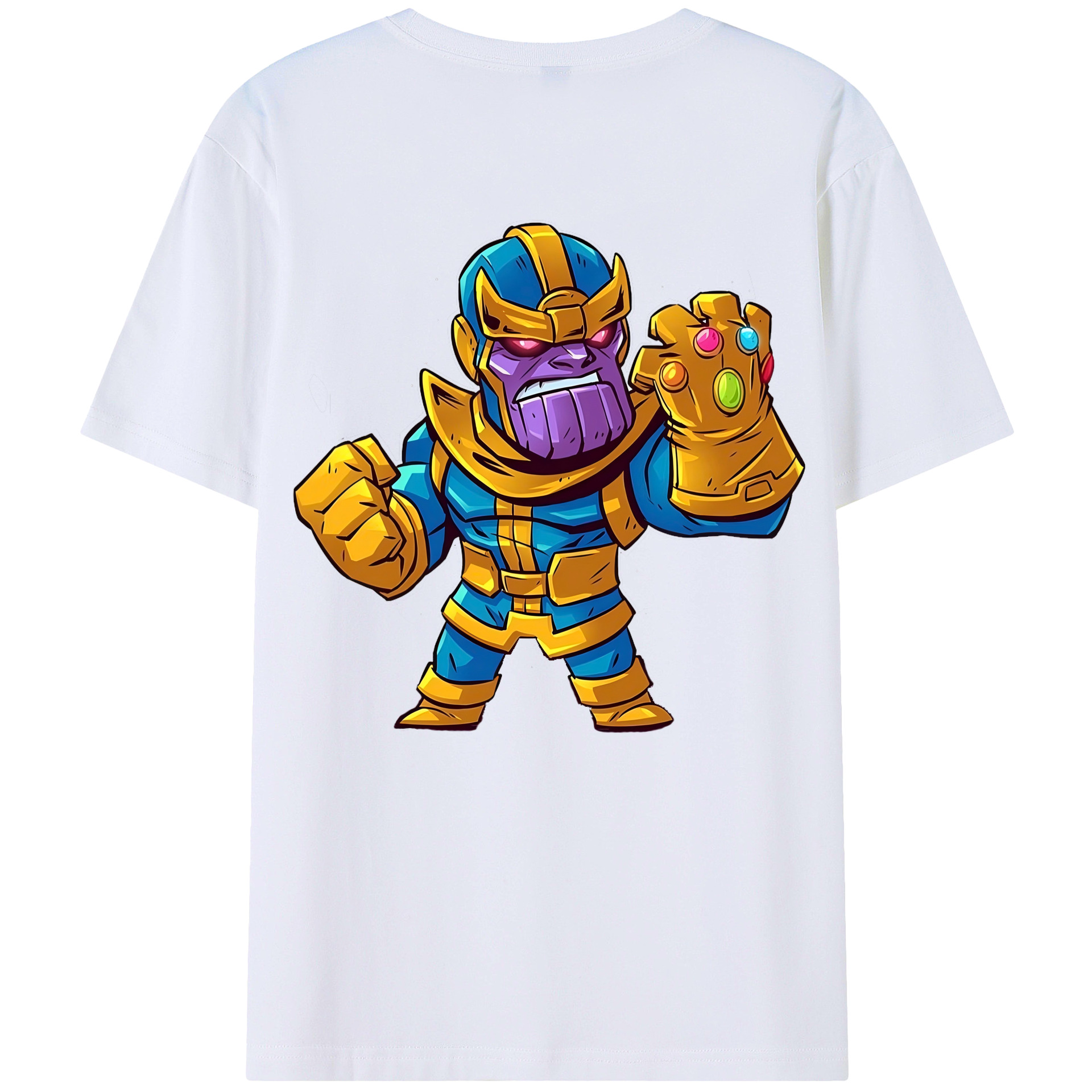 （画像用） アベンジャーズ The Avengers 綿100％半袖Tシャツ（背面プリント）