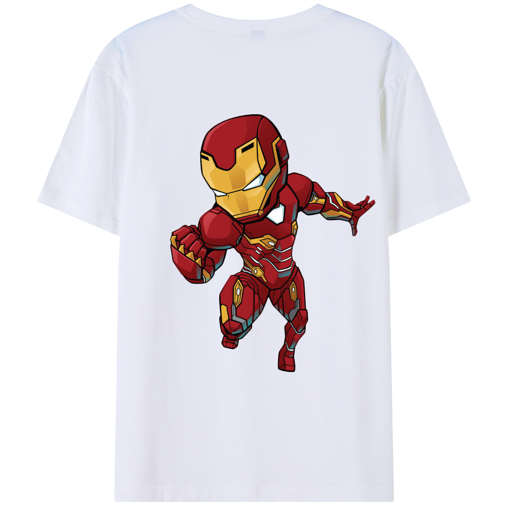 （画像用） アベンジャーズ The Avengers 綿100％半袖Tシャツ（背面プリント）