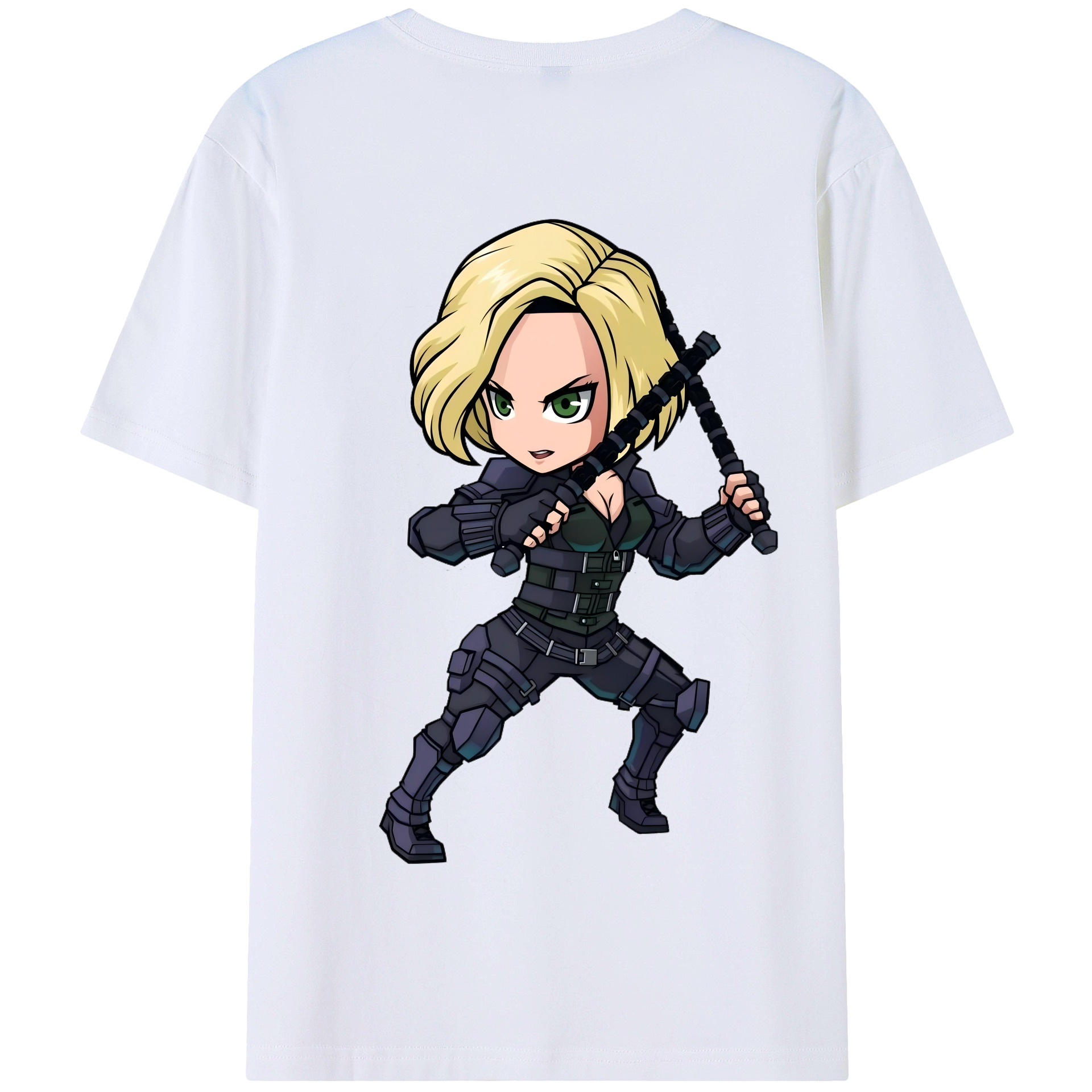 （画像用） アベンジャーズ The Avengers 綿100％半袖Tシャツ（背面プリント）