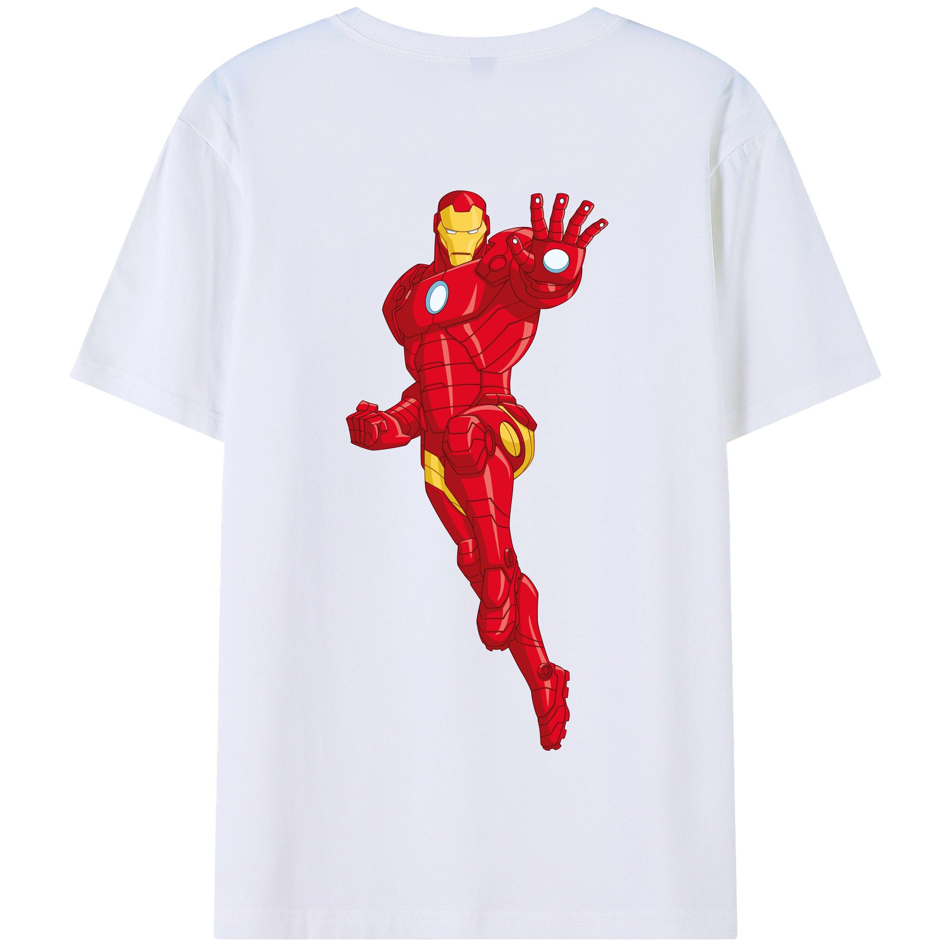 （画像用） アベンジャーズ The Avengers 綿100％半袖Tシャツ（背面プリント）