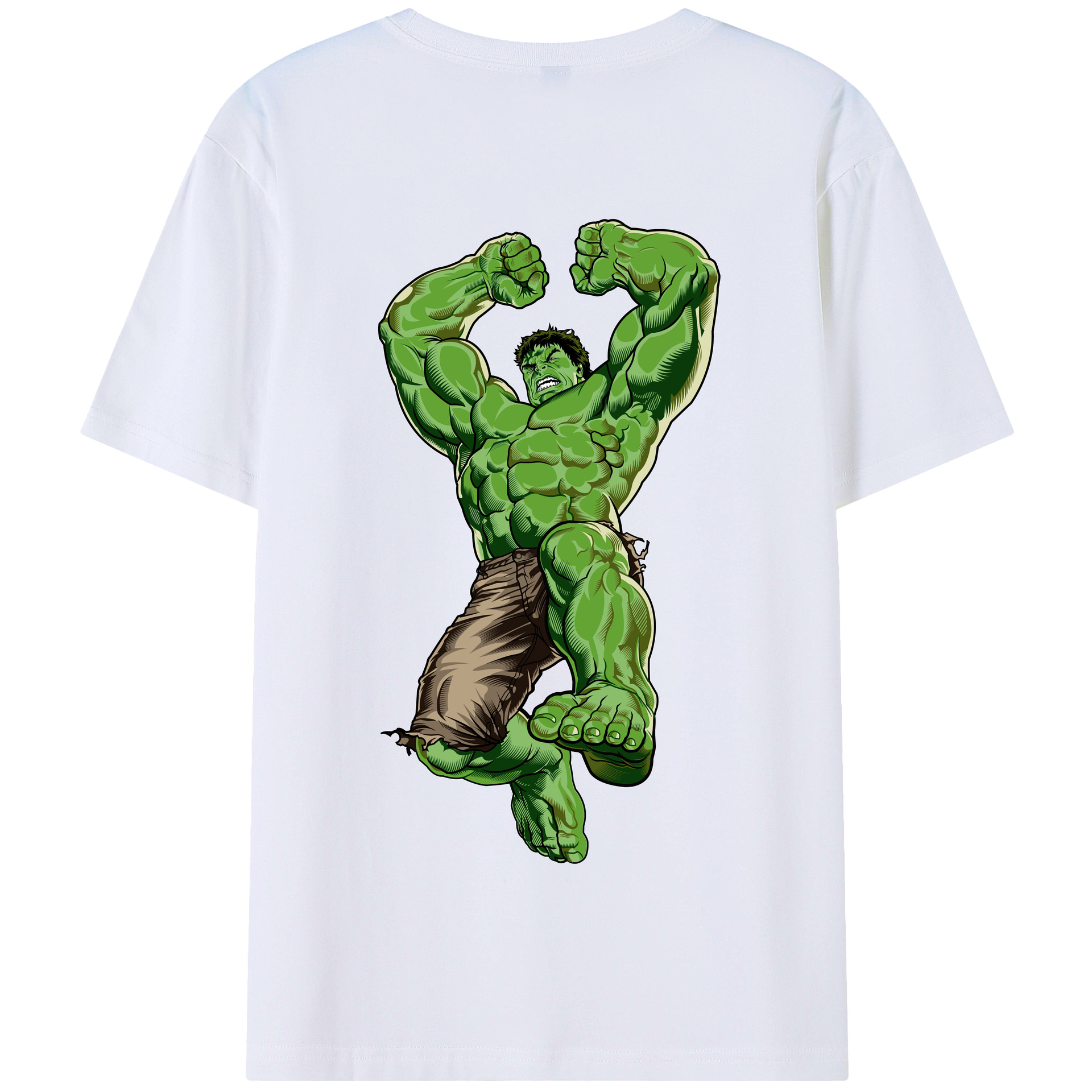 （画像用） アベンジャーズ The Avengers 綿100％半袖Tシャツ（背面プリント）