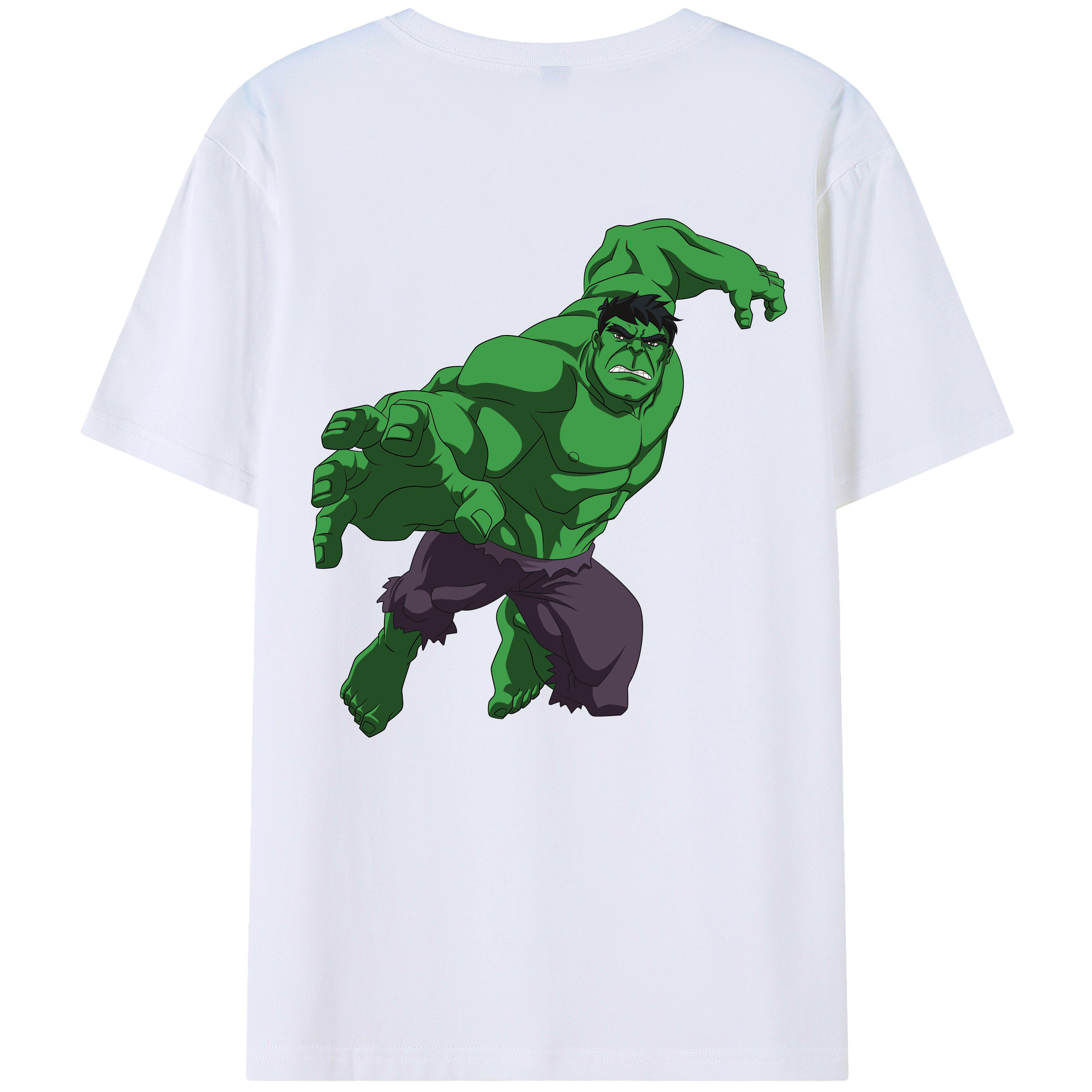 （画像用） アベンジャーズ The Avengers 綿100％半袖Tシャツ（背面プリント）