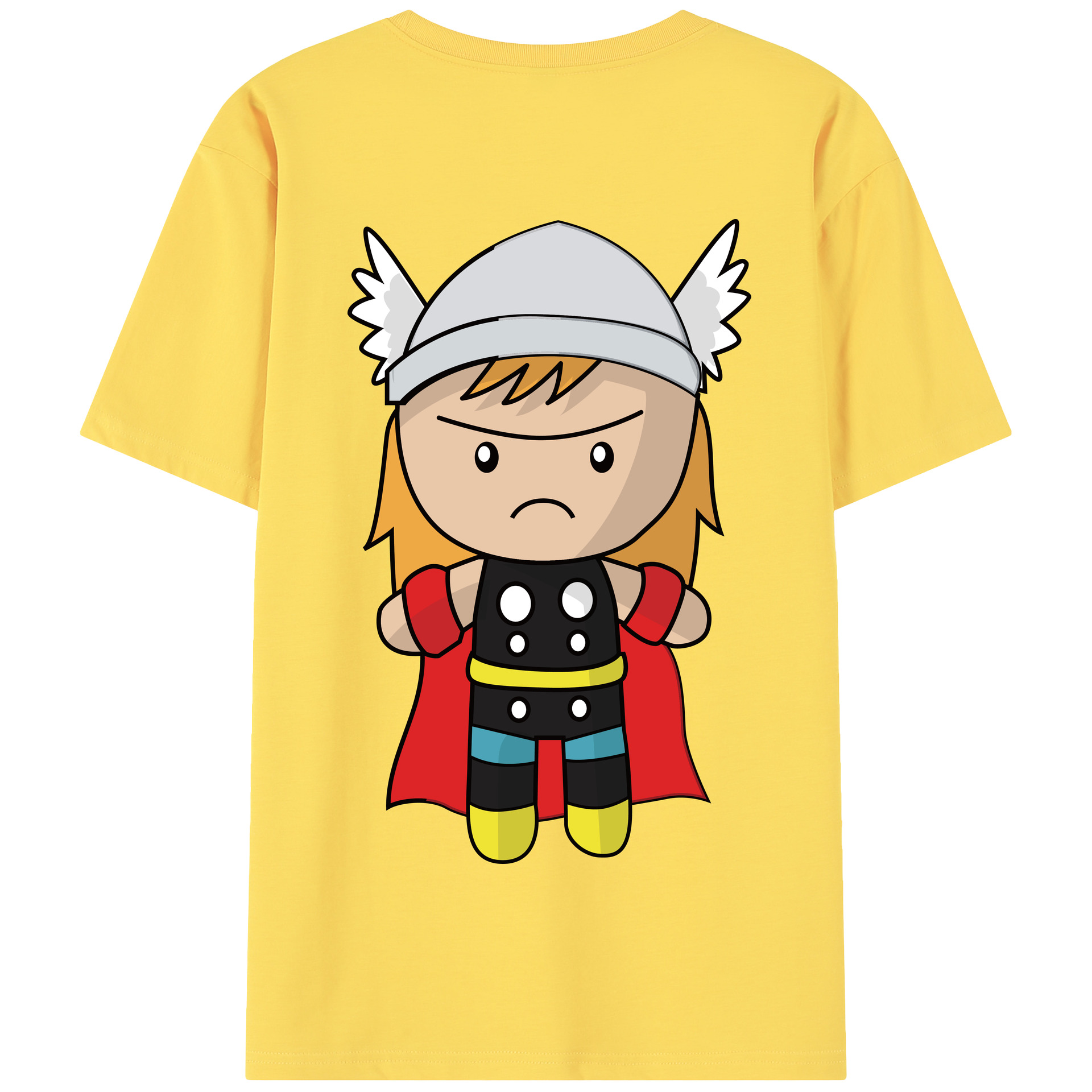 （画像用） アベンジャーズ The Avengers 綿100％半袖Tシャツ（背面プリント）