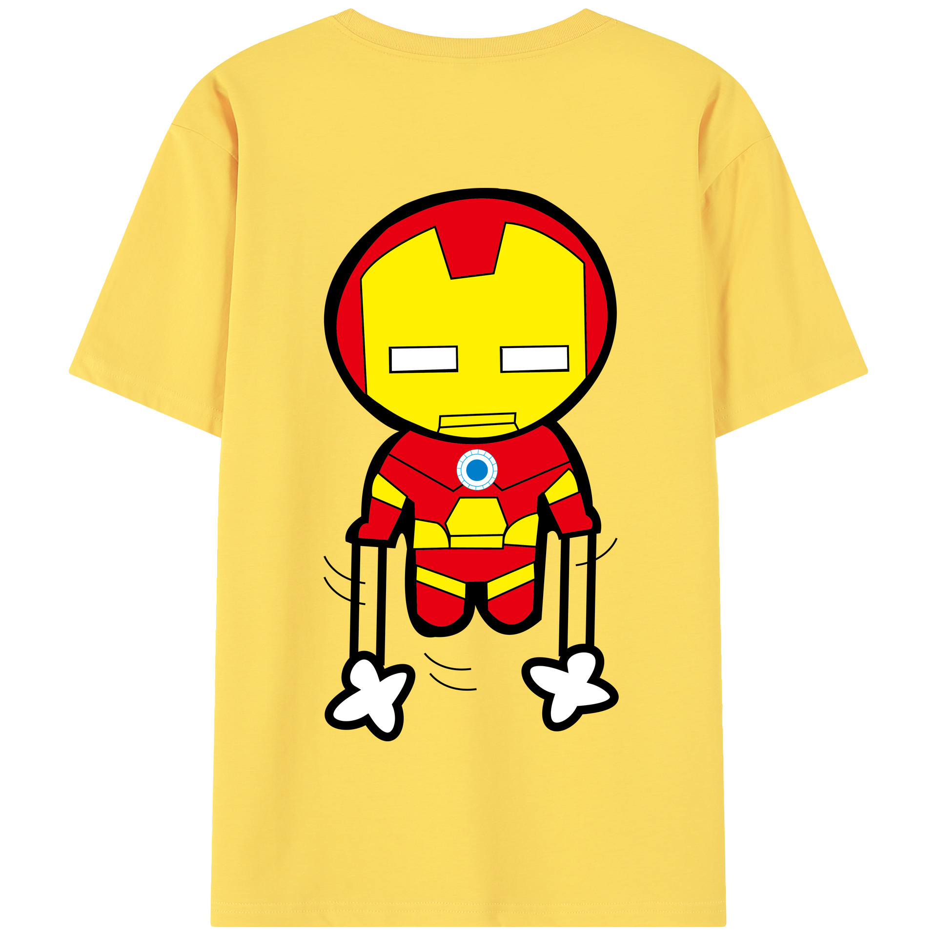 （画像用） アベンジャーズ The Avengers 綿100％半袖Tシャツ（背面プリント）