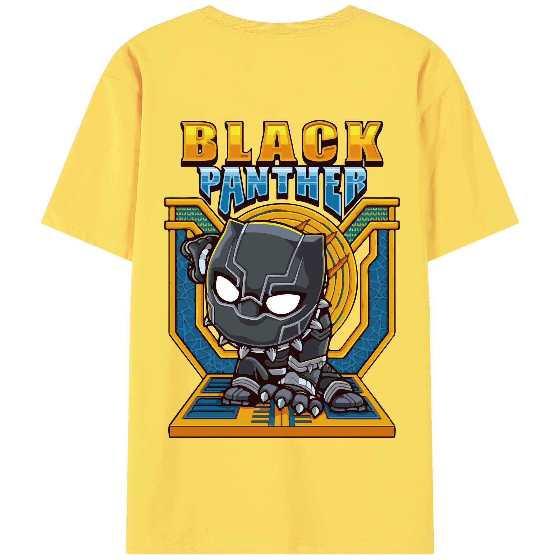 （画像用） アベンジャーズ The Avengers 綿100％半袖Tシャツ（背面プリント）