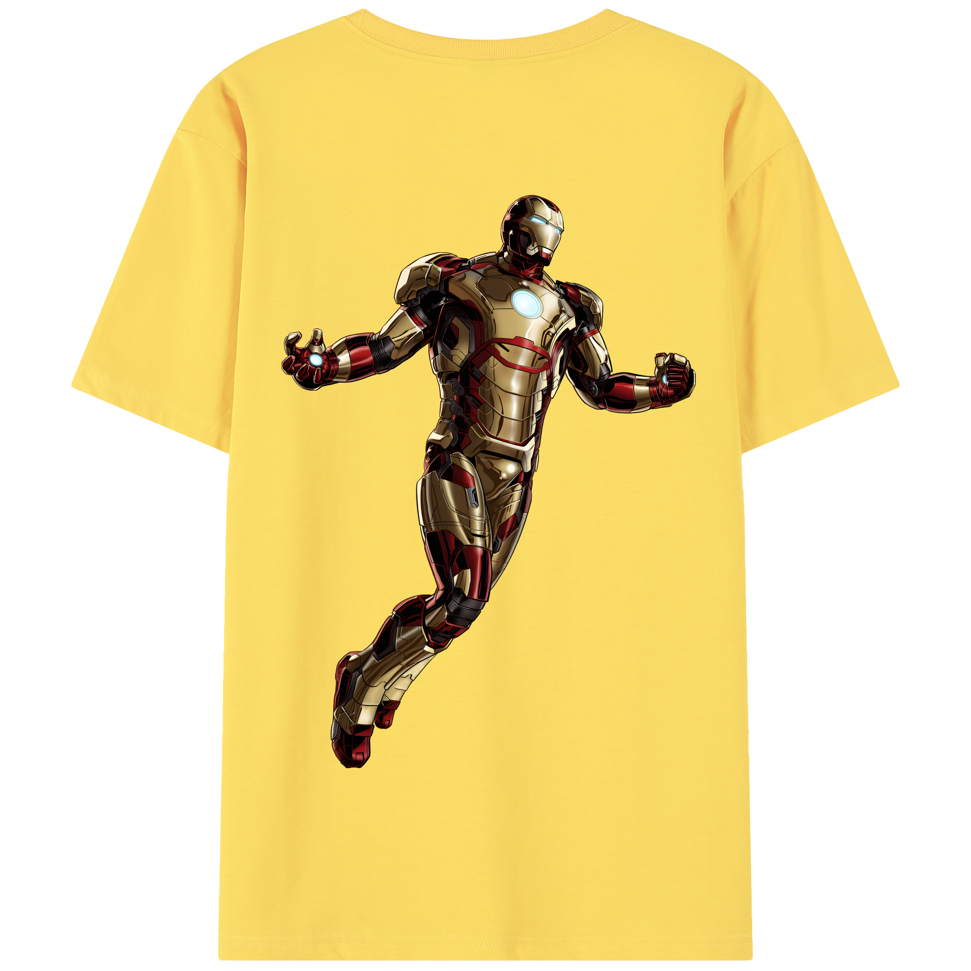 （画像用） アベンジャーズ The Avengers 綿100％半袖Tシャツ（背面プリント）