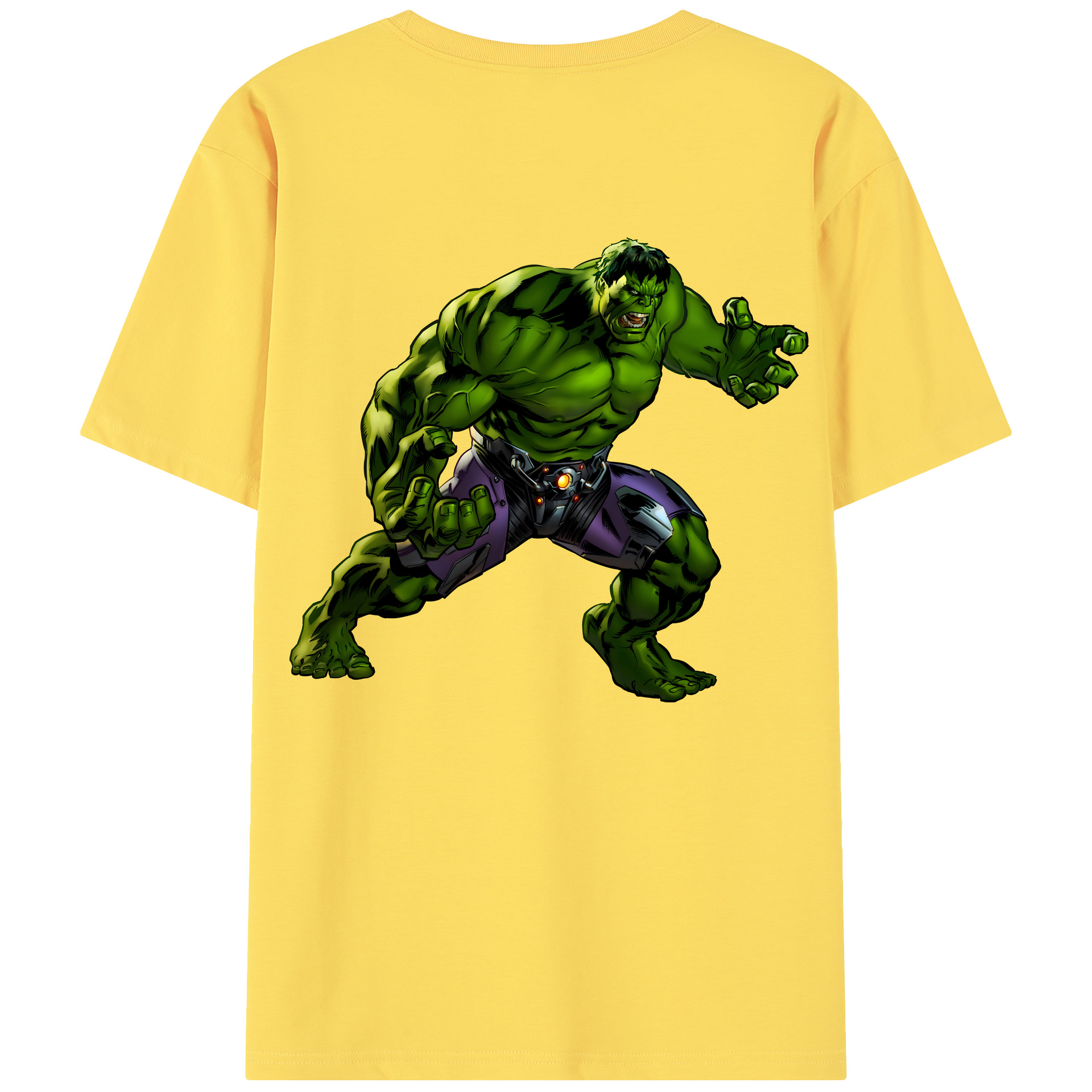 （画像用） アベンジャーズ The Avengers 綿100％半袖Tシャツ（背面プリント）