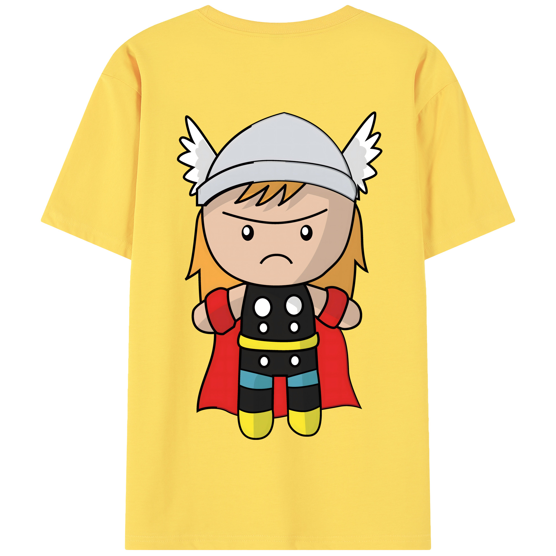 （画像用） アベンジャーズ The Avengers 綿100％半袖Tシャツ（背面プリント）