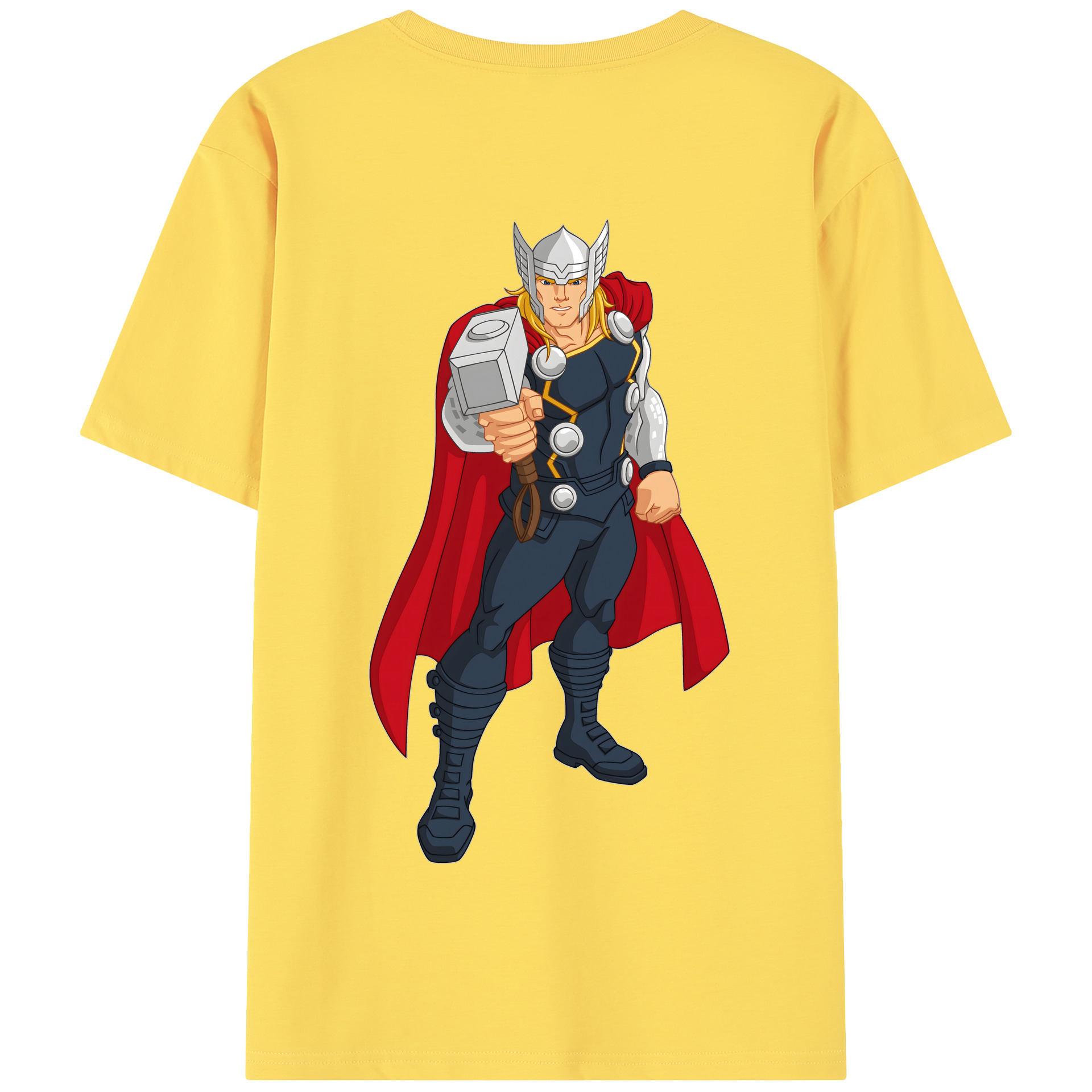 （画像用） アベンジャーズ The Avengers 綿100％半袖Tシャツ（背面プリント）