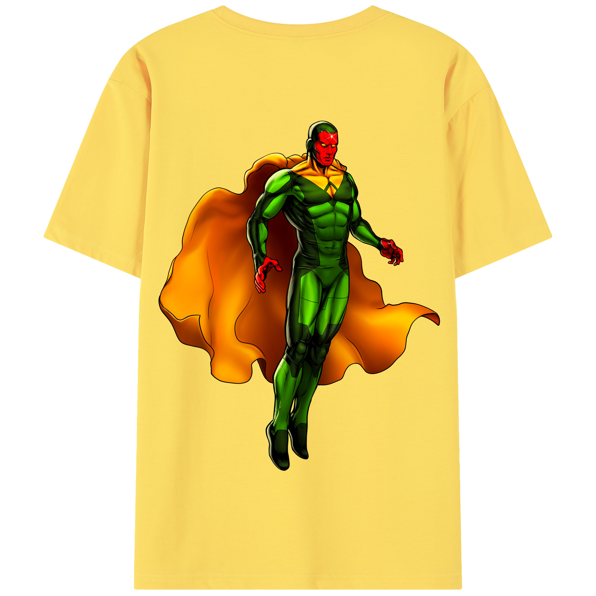 （画像用） アベンジャーズ The Avengers 綿100％半袖Tシャツ（背面プリント）