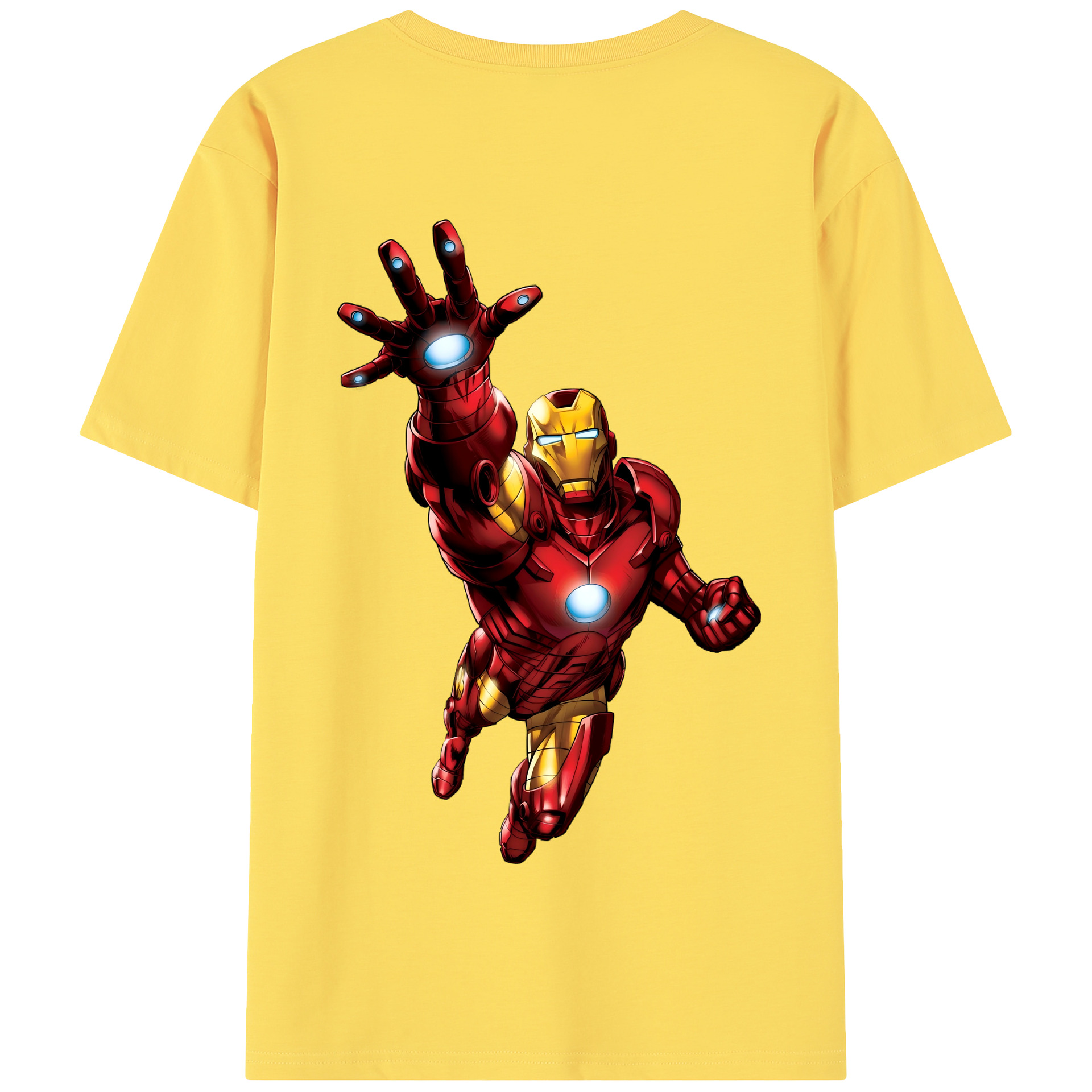 （画像用） アベンジャーズ The Avengers 綿100％半袖Tシャツ（背面プリント）