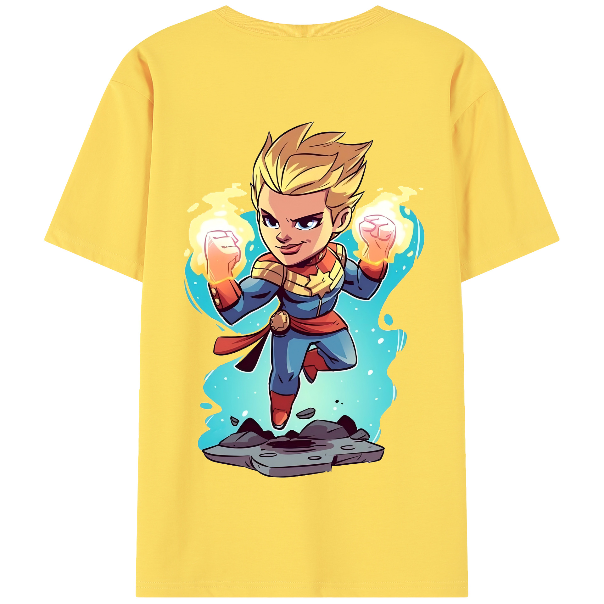 （画像用） アベンジャーズ The Avengers 綿100％半袖Tシャツ（背面プリント）