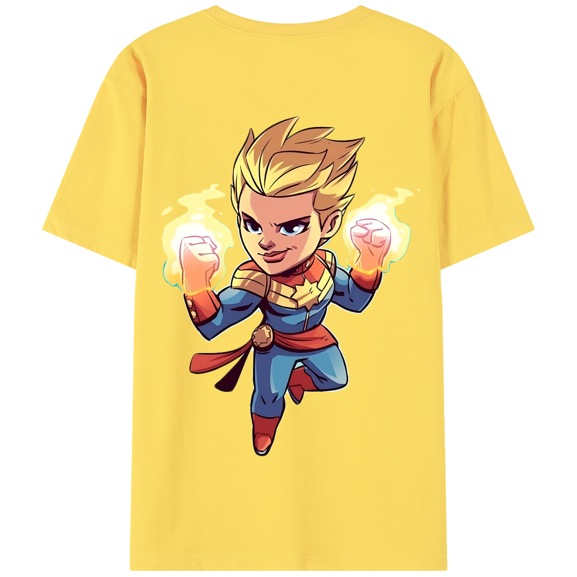 （画像用） アベンジャーズ The Avengers 綿100％半袖Tシャツ（背面プリント）