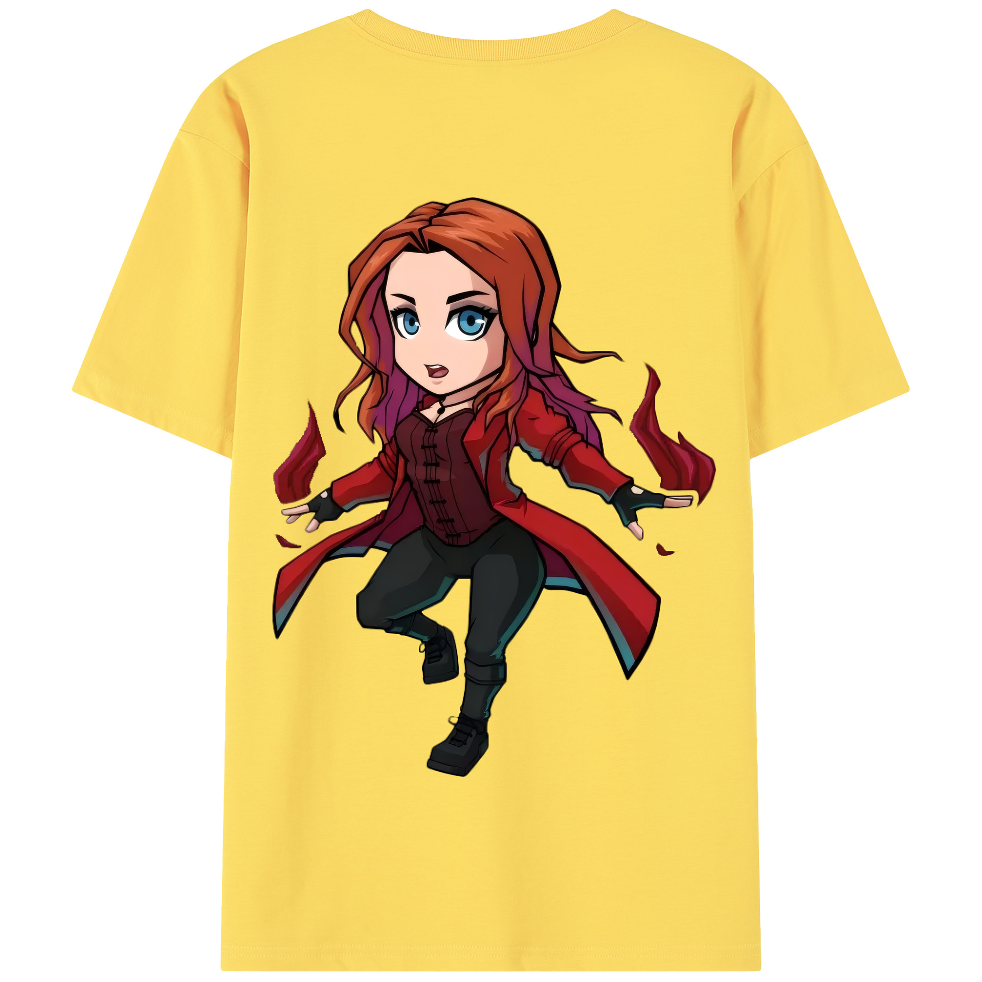 （画像用） アベンジャーズ The Avengers 綿100％半袖Tシャツ（背面プリント）