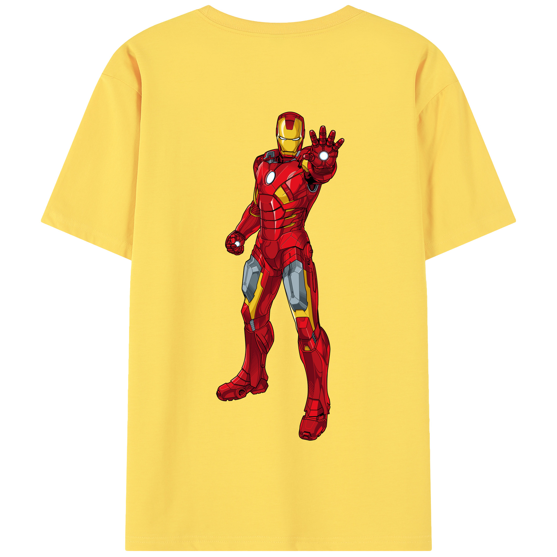 （画像用） アベンジャーズ The Avengers 綿100％半袖Tシャツ（背面プリント）