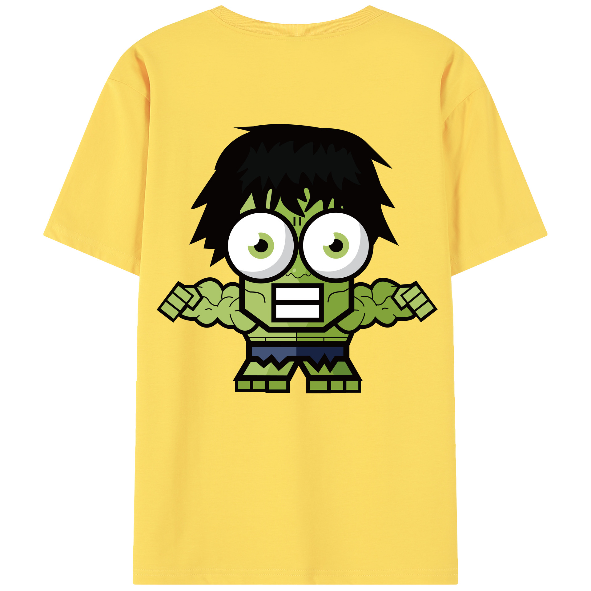（画像用） アベンジャーズ The Avengers 綿100％半袖Tシャツ（背面プリント）
