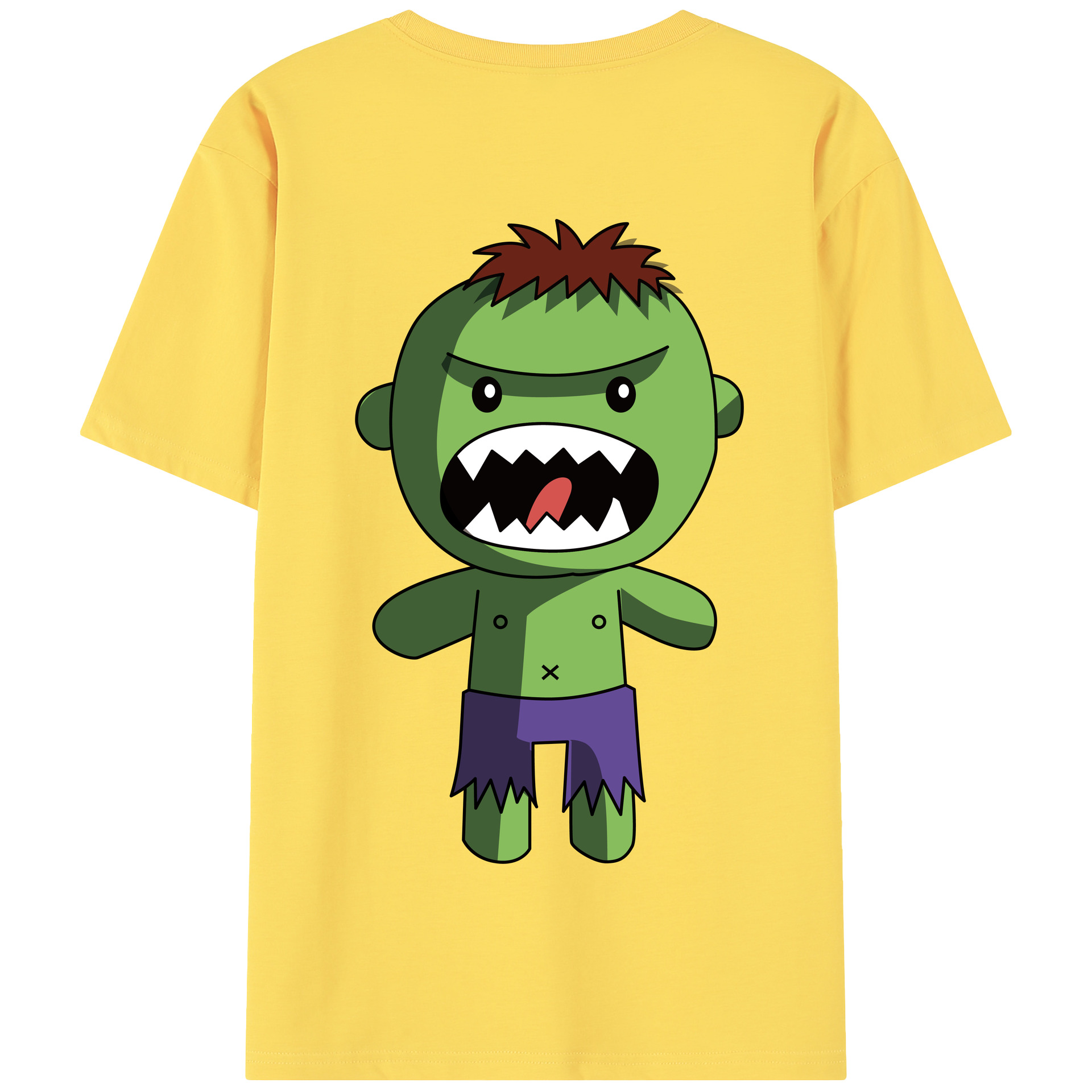 （画像用） アベンジャーズ The Avengers 綿100％半袖Tシャツ（背面プリント）