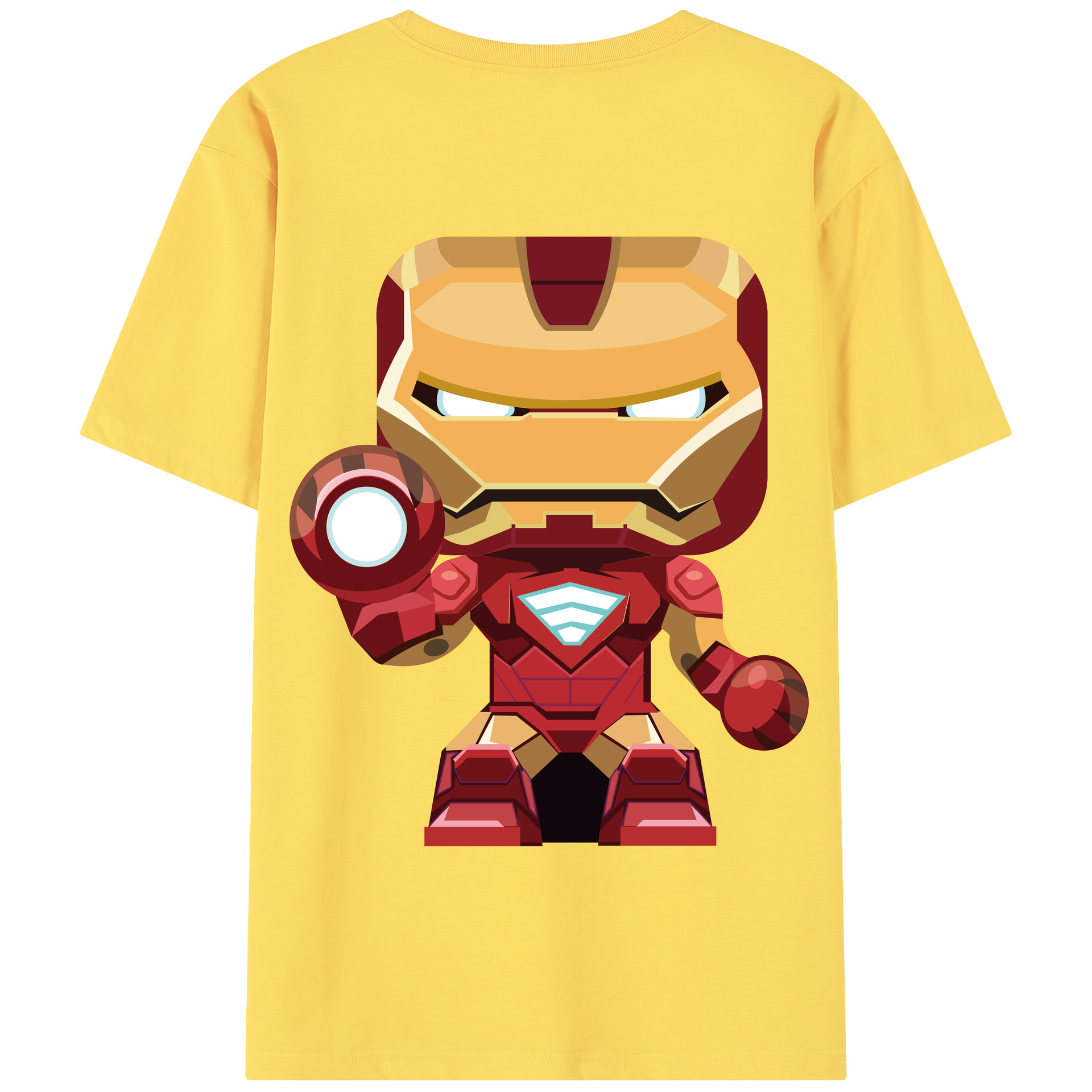 （画像用） アベンジャーズ The Avengers 綿100％半袖Tシャツ（背面プリント）