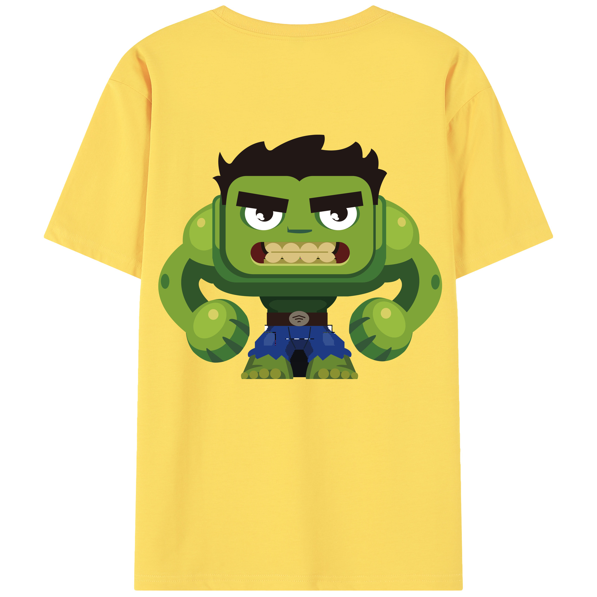 （画像用） アベンジャーズ The Avengers 綿100％半袖Tシャツ（背面プリント）