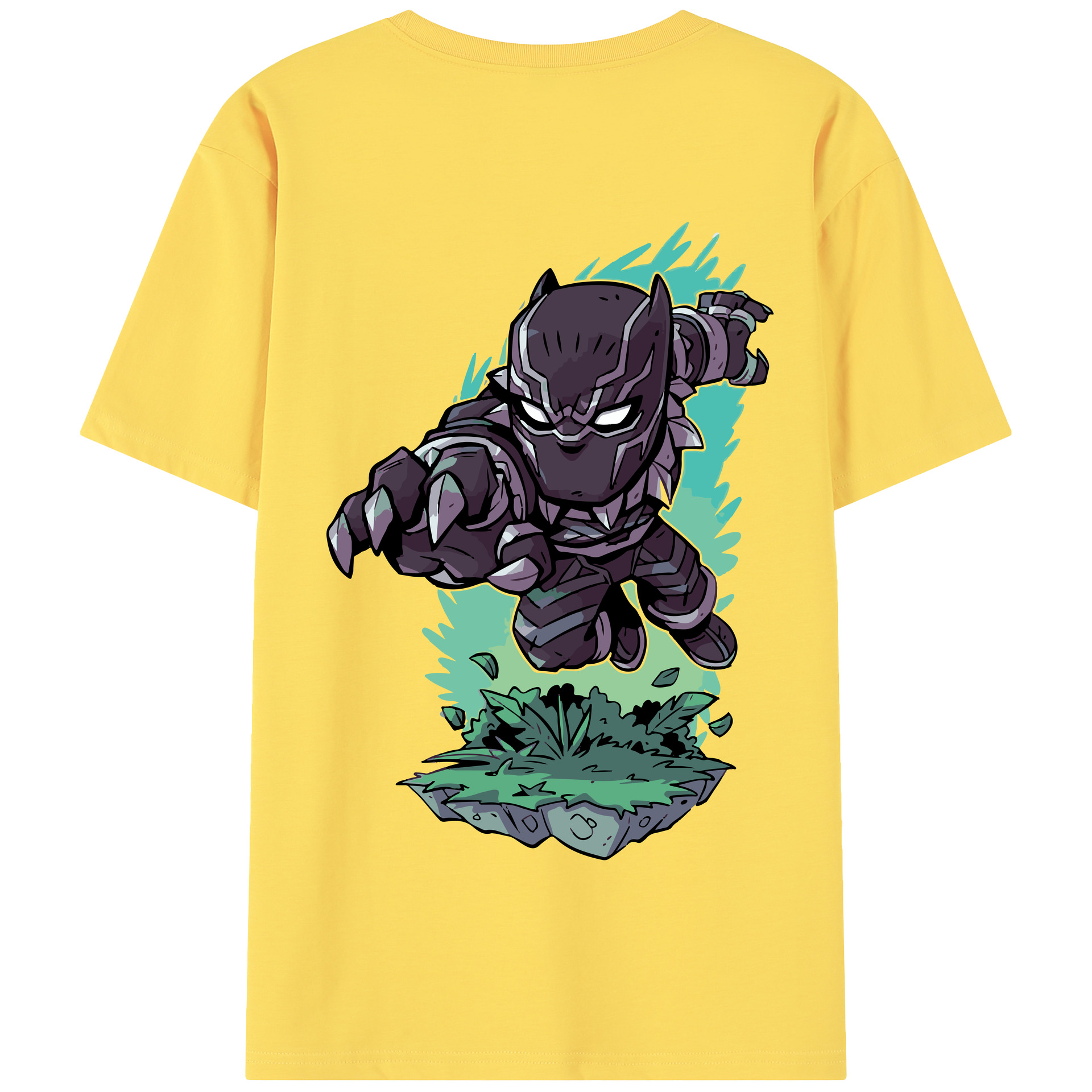 （画像用） アベンジャーズ The Avengers 綿100％半袖Tシャツ（背面プリント）