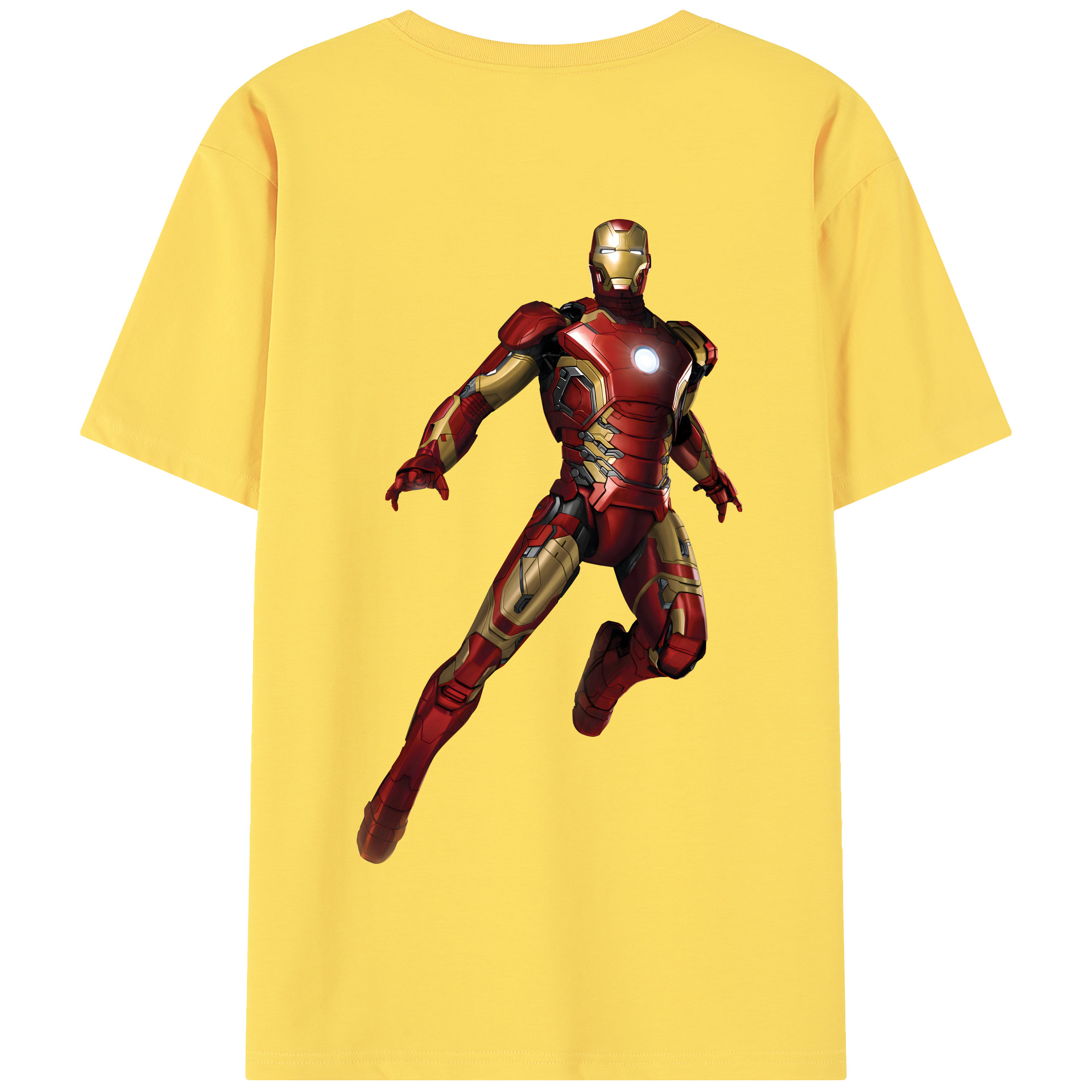 （画像用） アベンジャーズ The Avengers 綿100％半袖Tシャツ（背面プリント）
