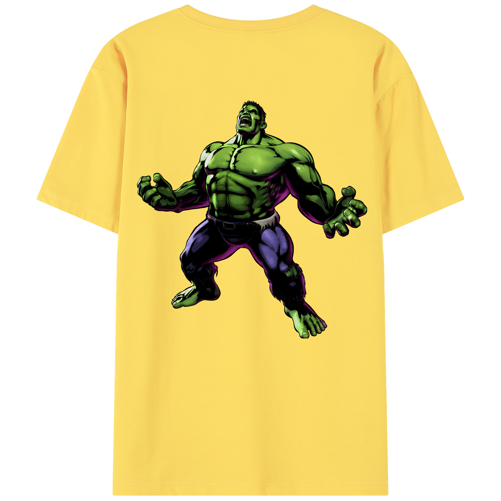 （画像用） アベンジャーズ The Avengers 綿100％半袖Tシャツ（背面プリント）