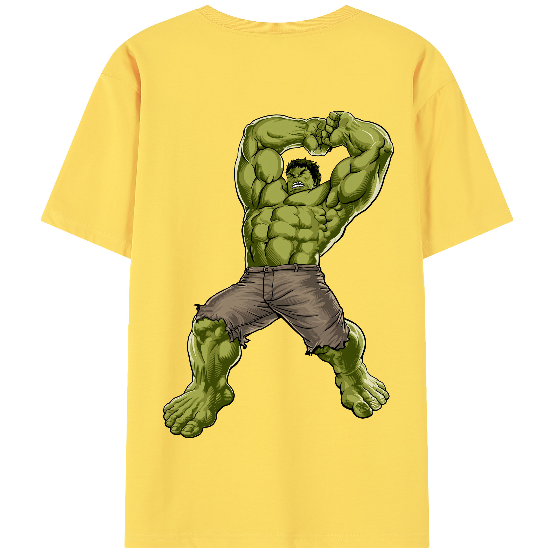 （画像用） アベンジャーズ The Avengers 綿100％半袖Tシャツ（背面プリント）