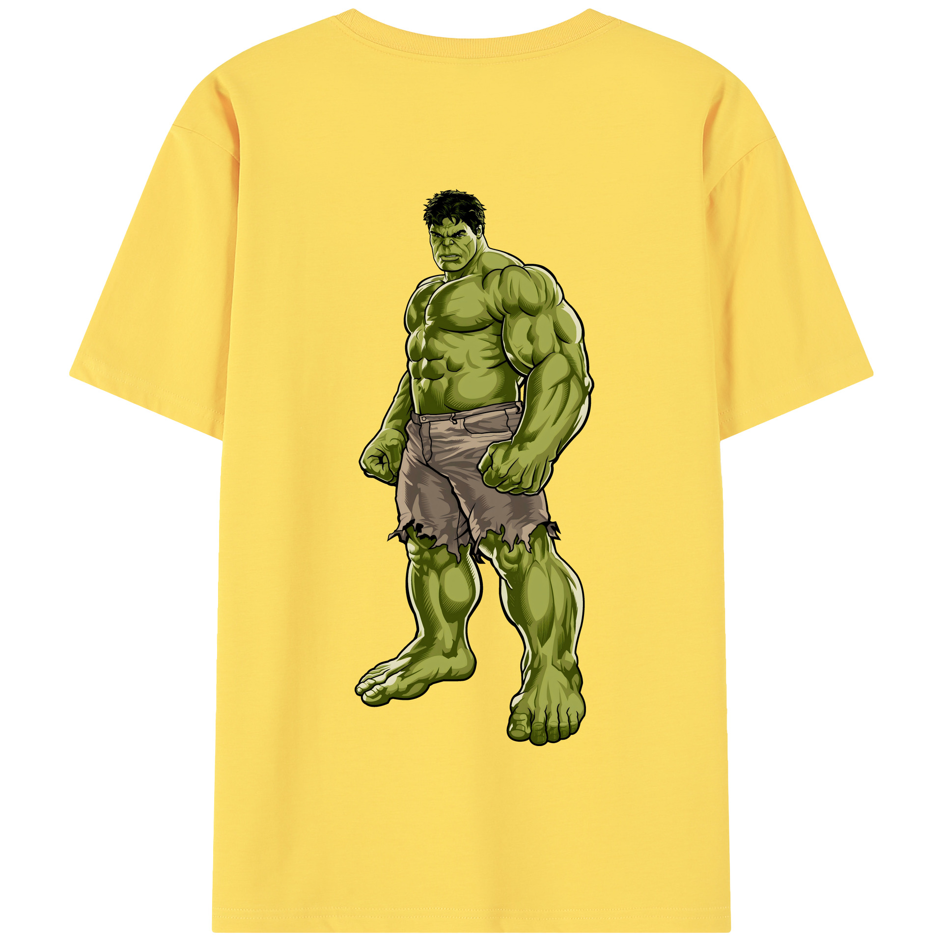 （画像用） アベンジャーズ The Avengers 綿100％半袖Tシャツ（背面プリント）