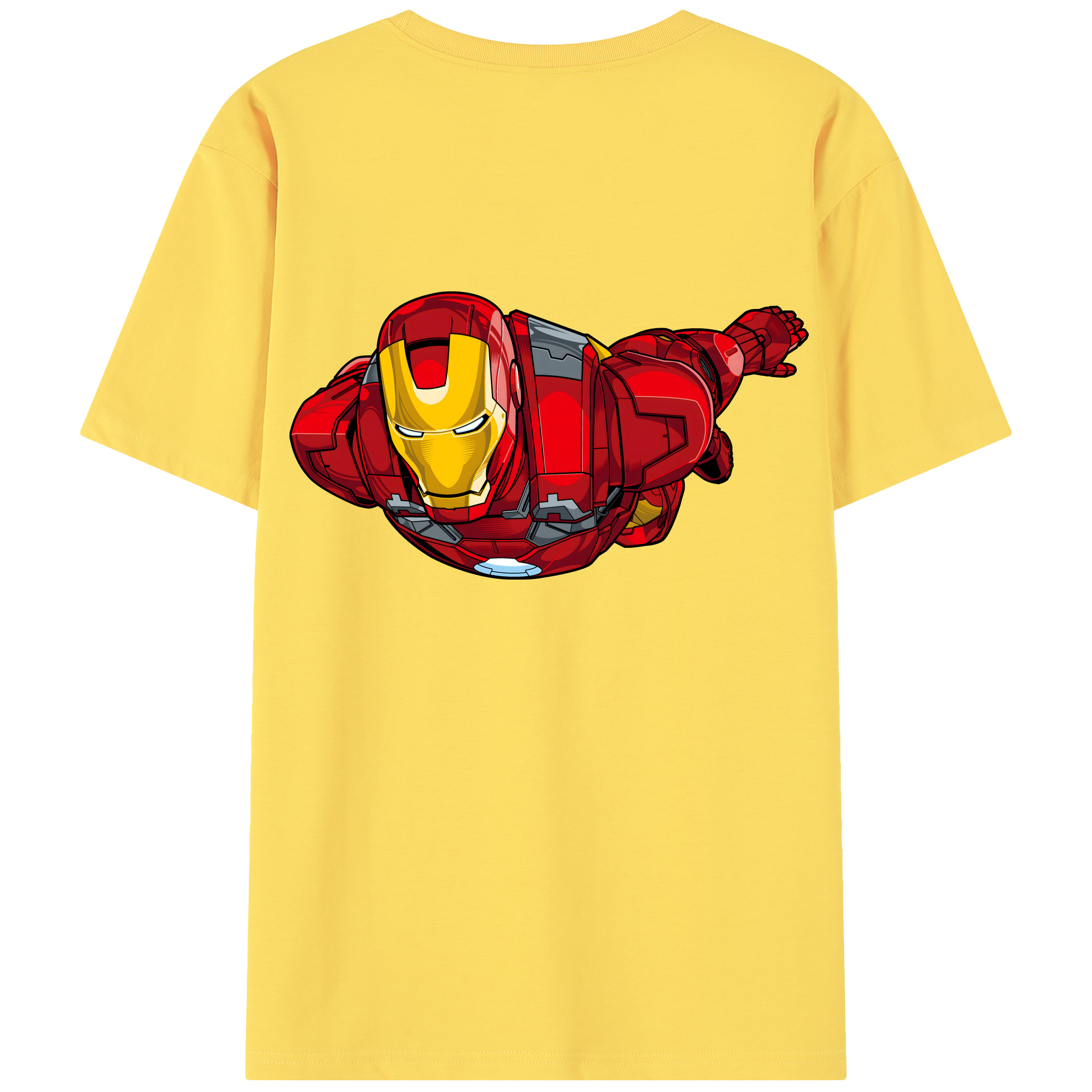 （画像用） アベンジャーズ The Avengers 綿100％半袖Tシャツ（背面プリント）
