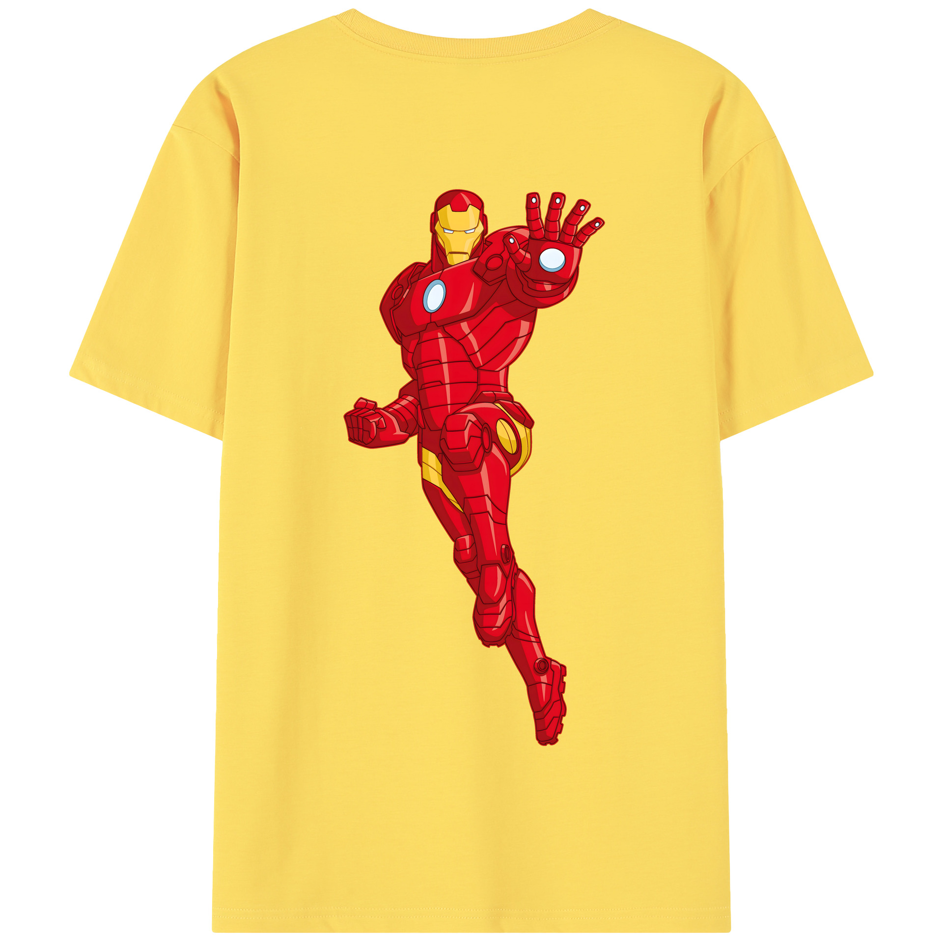 （画像用） アベンジャーズ The Avengers 綿100％半袖Tシャツ（背面プリント）