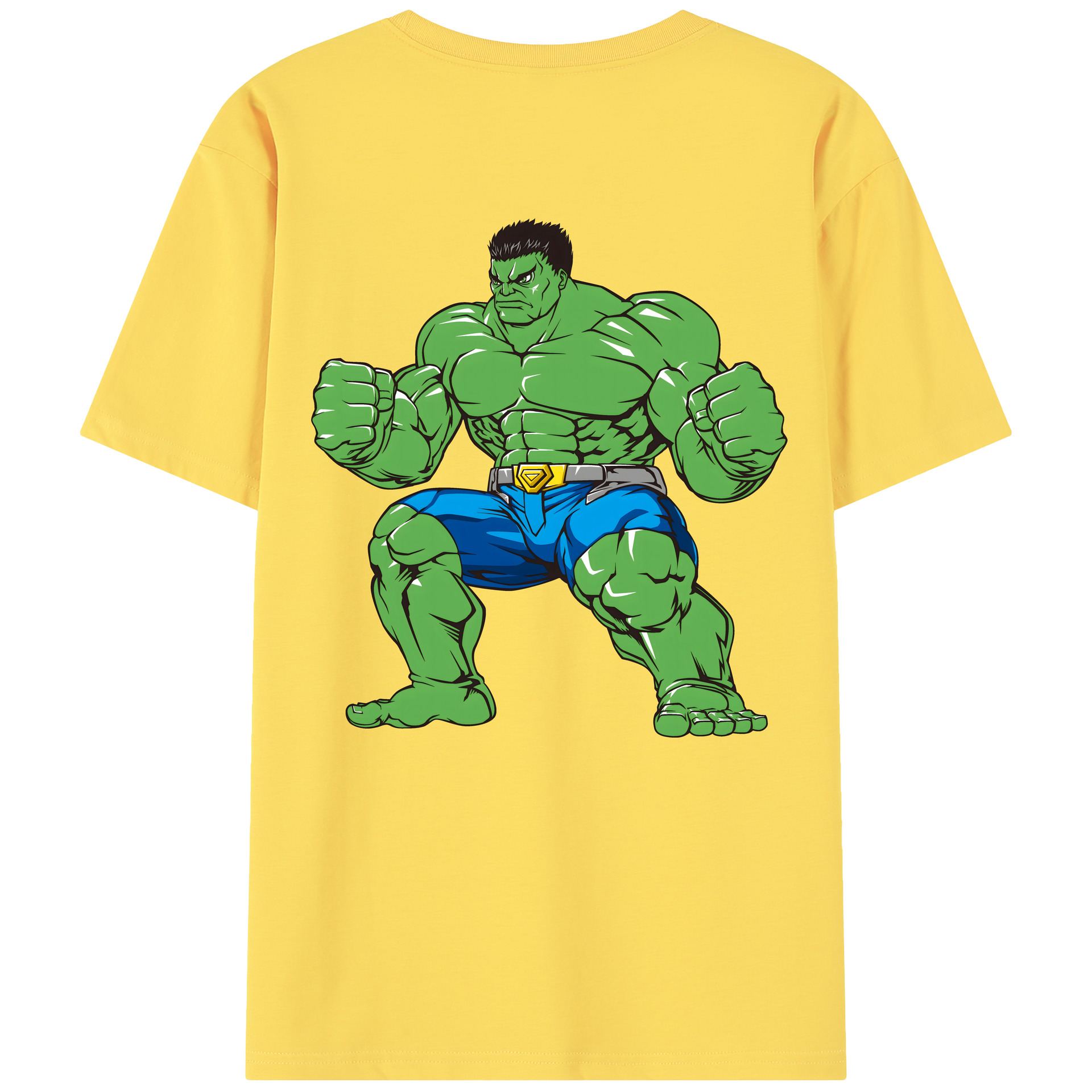 （画像用） アベンジャーズ The Avengers 綿100％半袖Tシャツ（背面プリント）