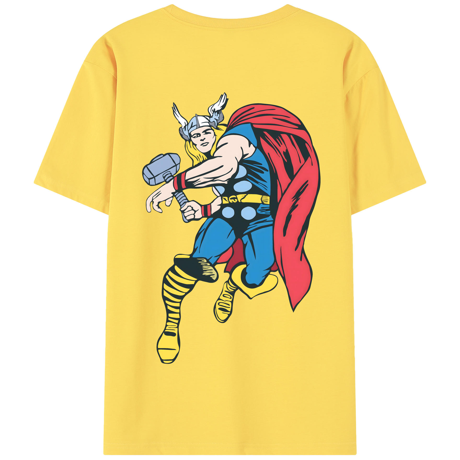 （画像用） アベンジャーズ The Avengers 綿100％半袖Tシャツ（背面プリント）