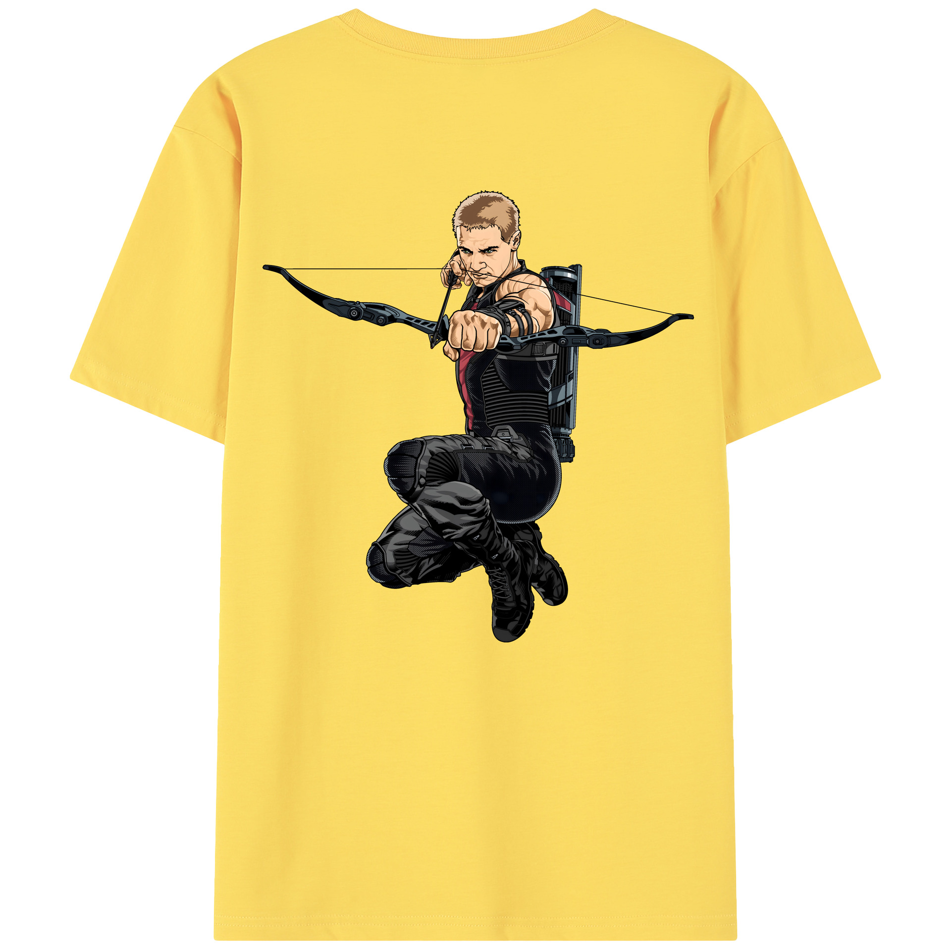 （画像用） アベンジャーズ The Avengers 綿100％半袖Tシャツ（背面プリント）