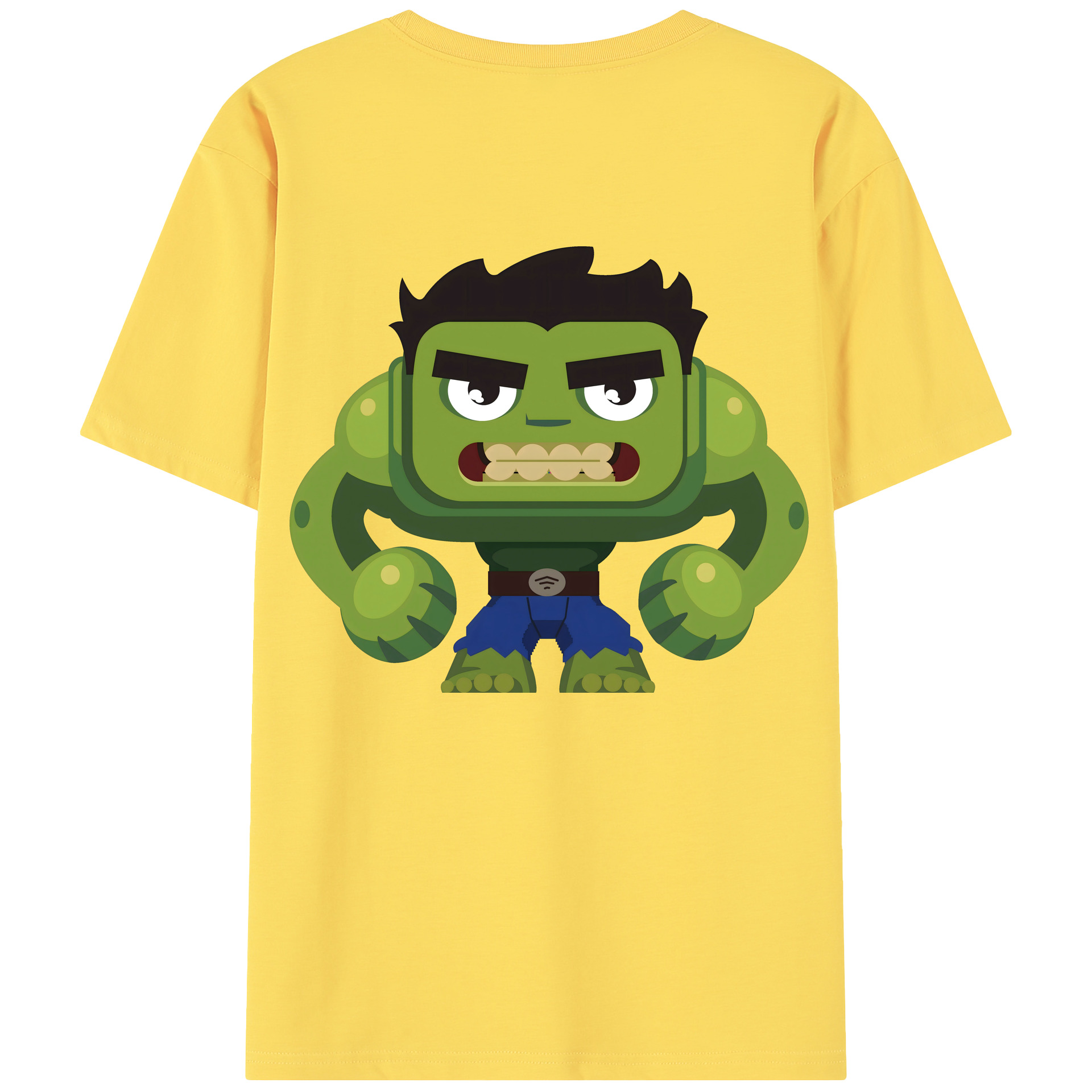 （画像用） アベンジャーズ The Avengers 綿100％半袖Tシャツ（背面プリント）